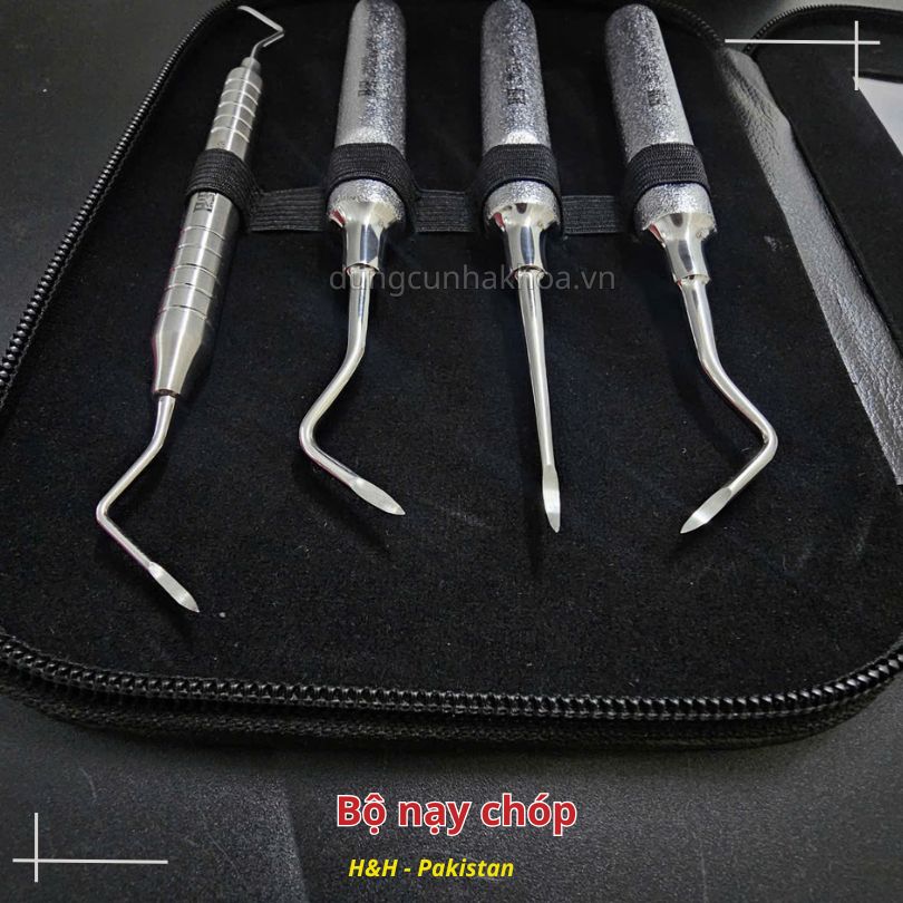 BỘ DỤNG CỤ NẠY CHÓP CHÂN RĂNG PARKISTAN (NẠY ROOTTIP)