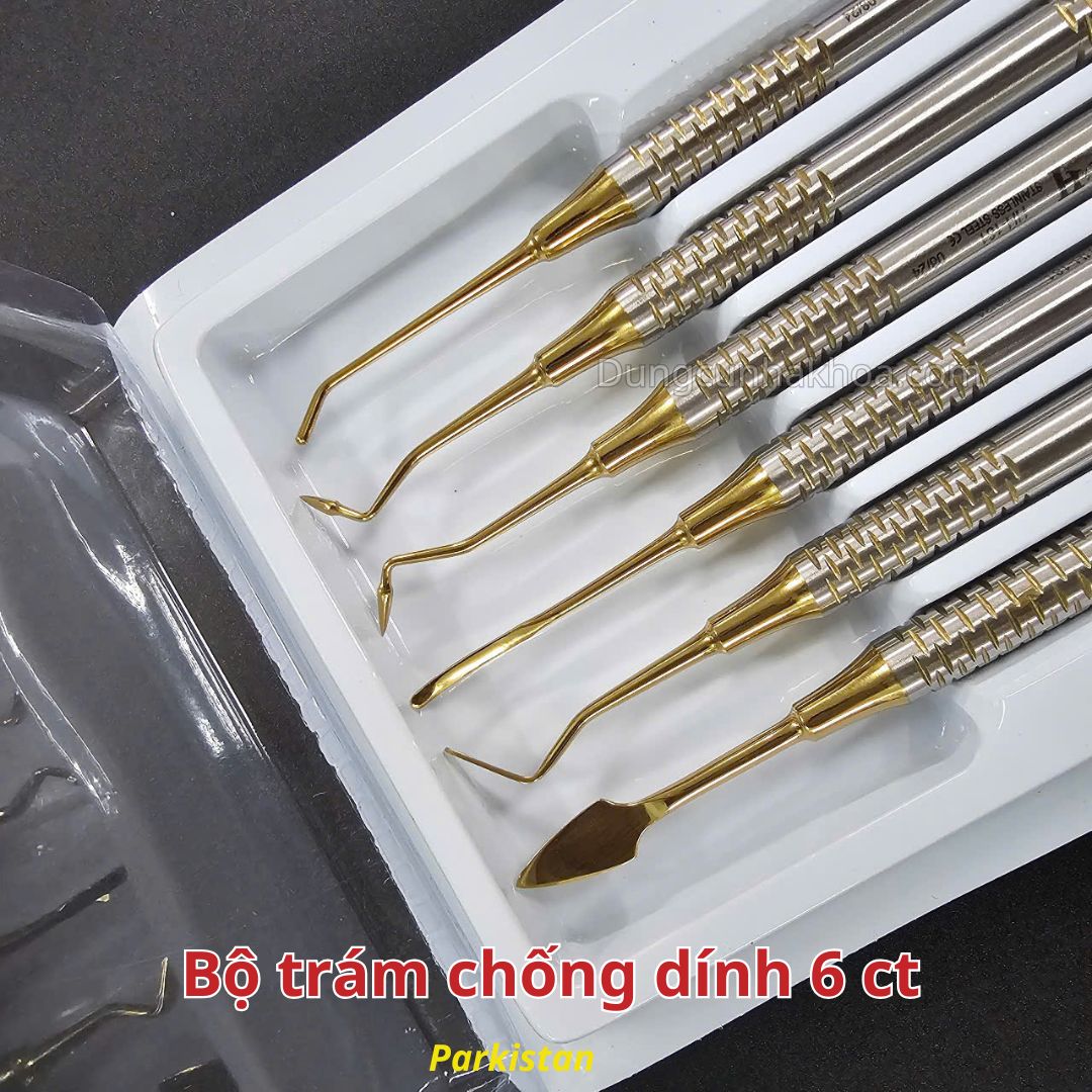 Bộ dụng cụ trám compostie chống dính 6 chi tiết