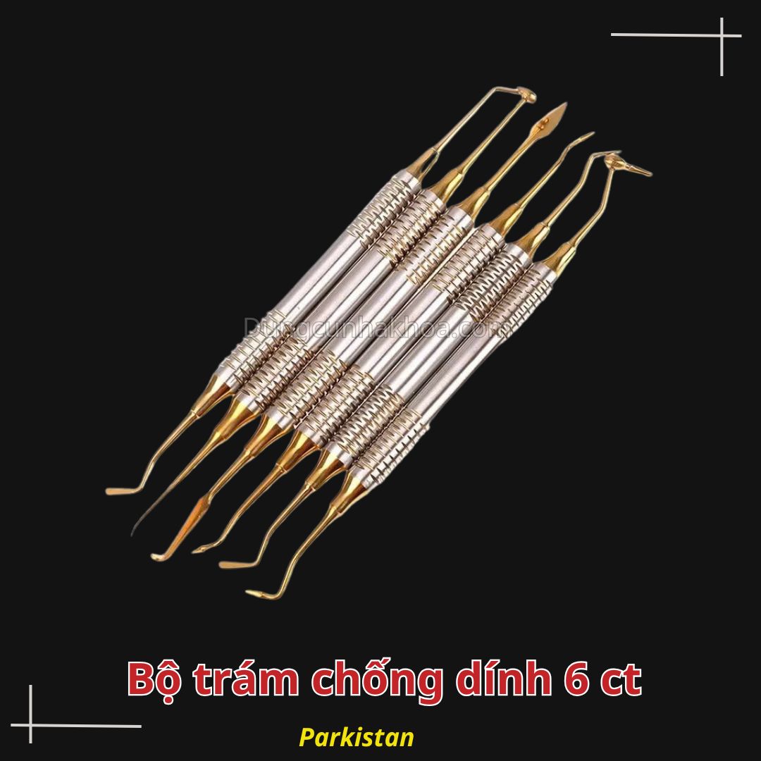 Bộ dụng cụ trám compostie chống dính 6 chi tiết