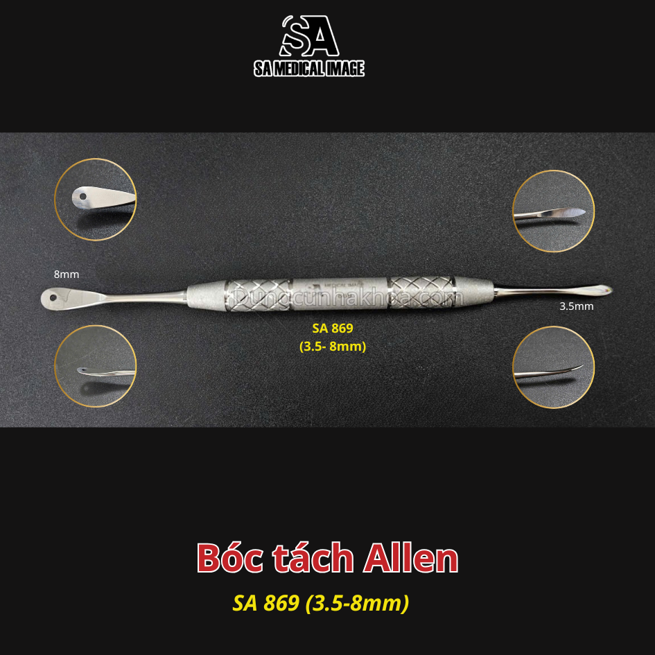 bóc tách molt9 có lỗ, bóc tách allen