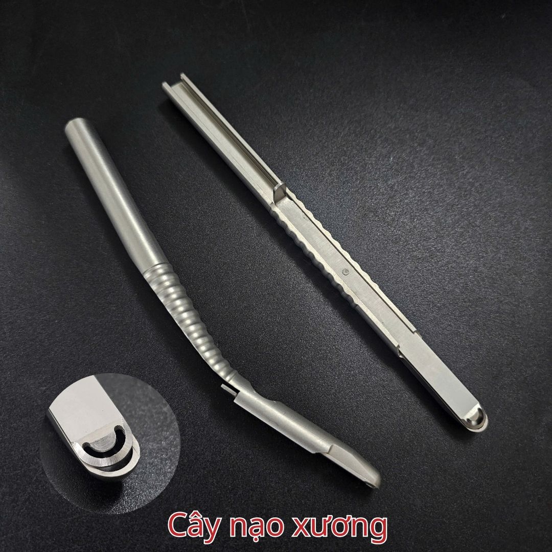Dụng cụ nạo xương thẳng/ cong (Bone scraper)