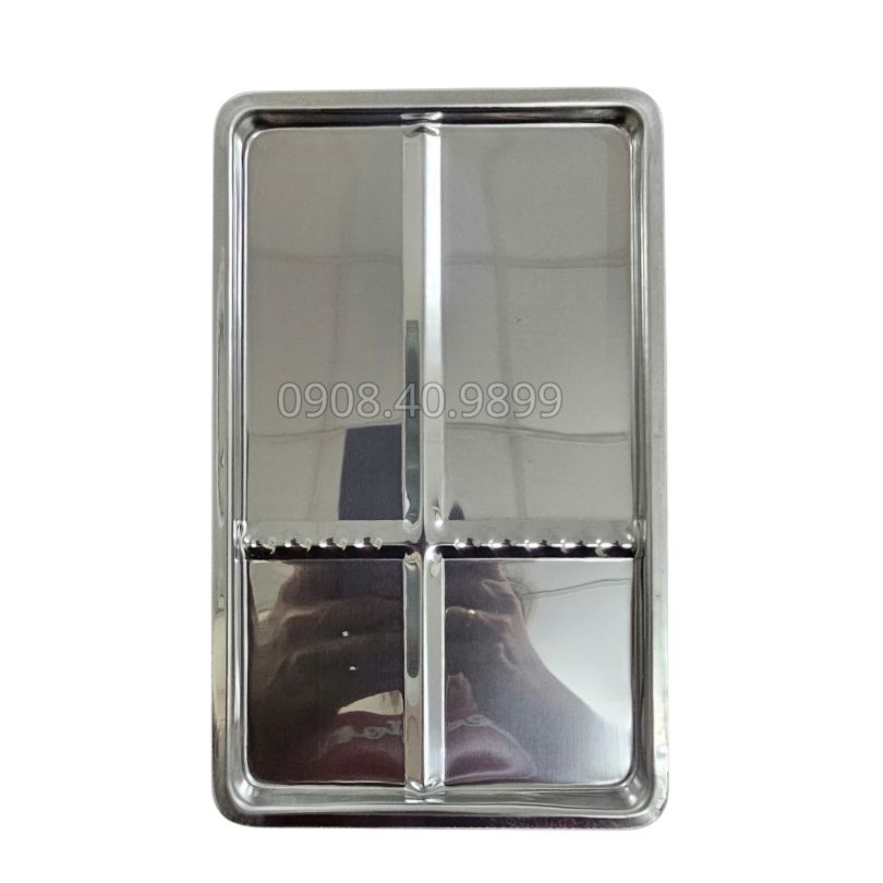 Khay khám chữ nhật - khay khám vừa tủ cực tím