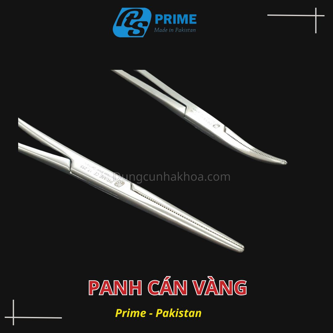 Panh y tế cán vàng