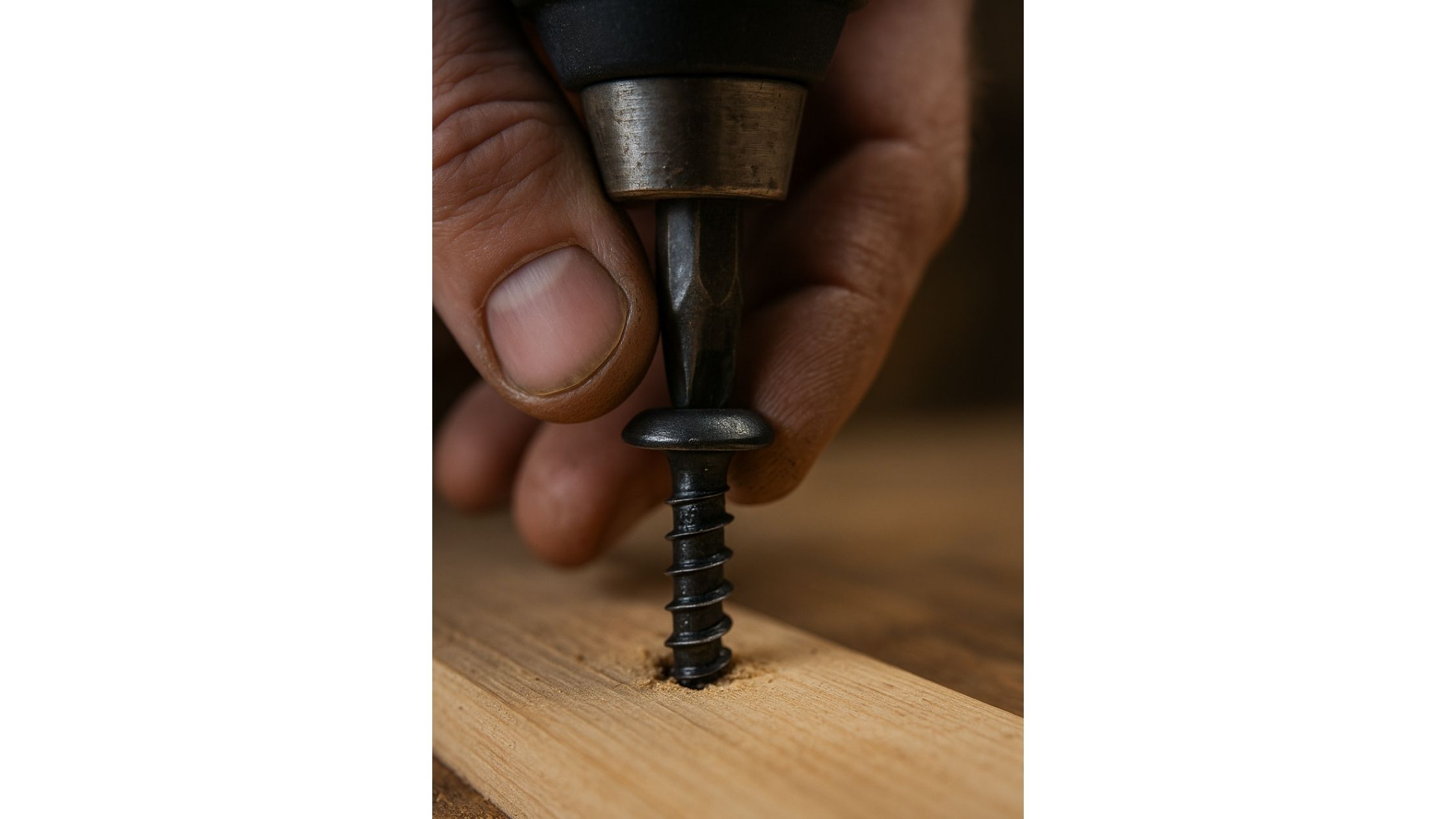 "Khoan Bắt Ốc Vít Nhọn Chuẩn – Liên Kết Chắc Chắn, Không Lo Tuôn Ren"