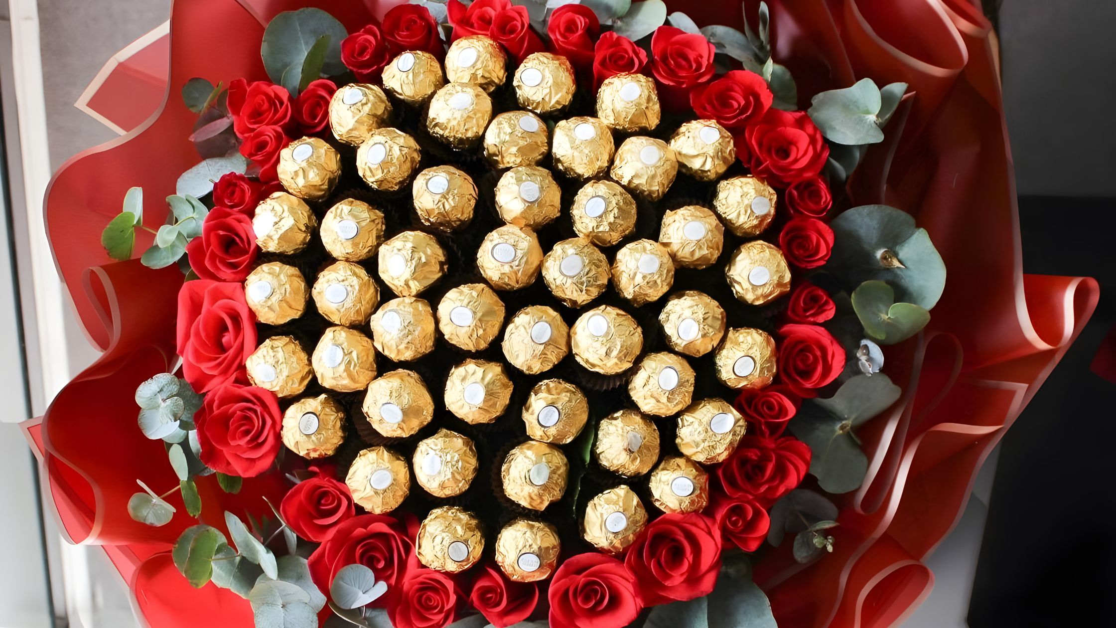 "Bó Hoa Socola – Ngọt Ngào Và Sang Trọng"