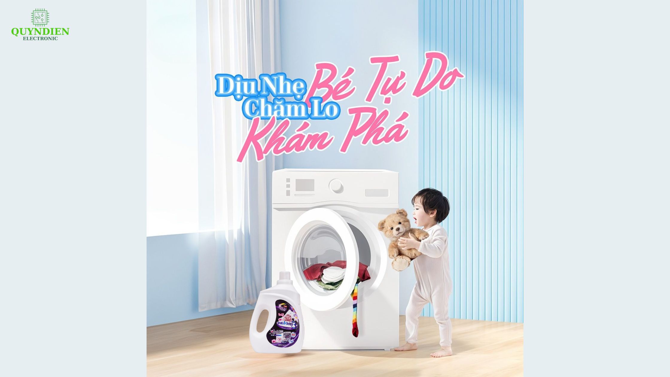 "Chăm làn da nhạy cảm – Bảo vệ tuổi thơ trọn vẹn.”