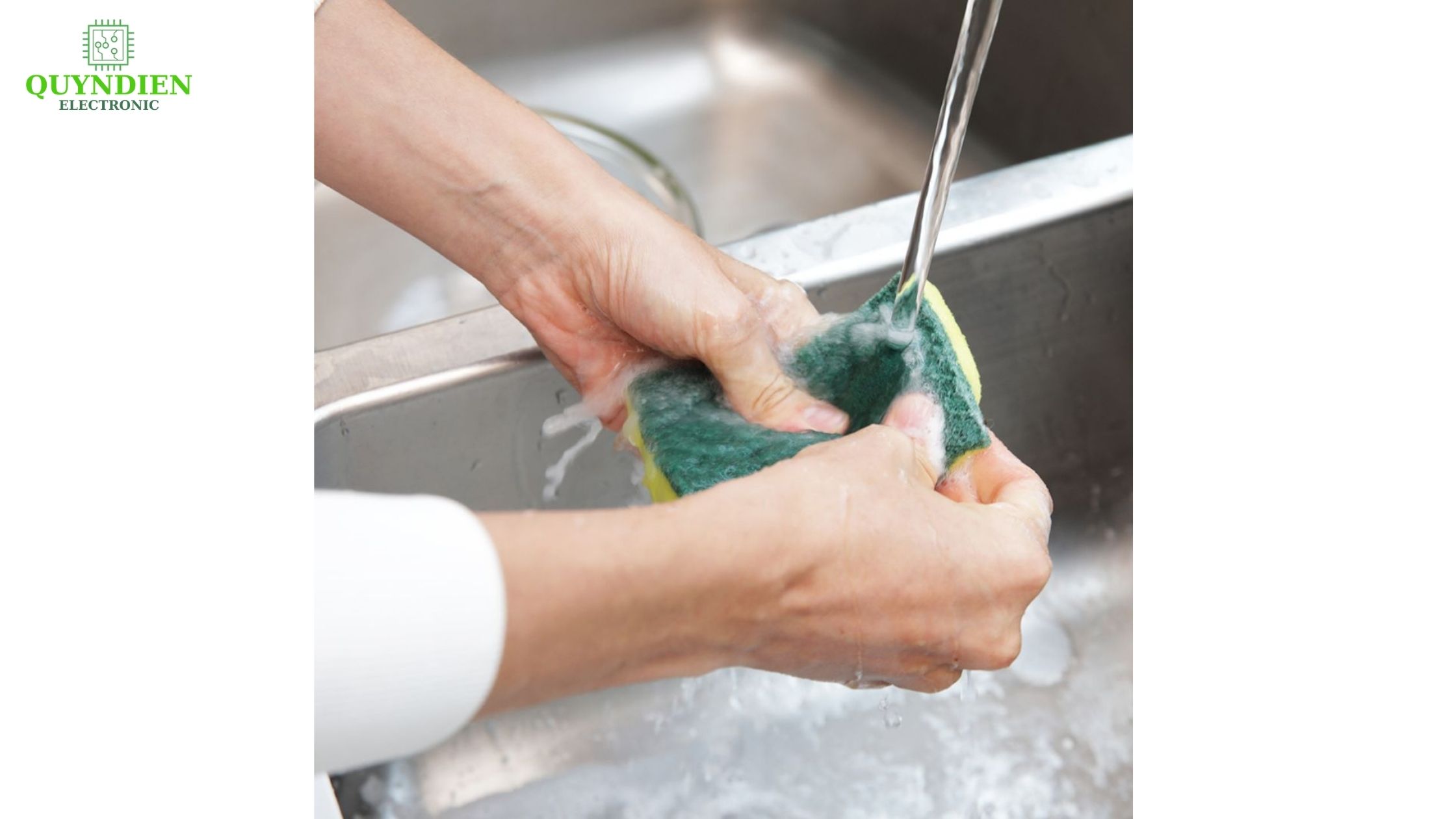 Sạch từng miếng bọt – Không hại da tay.