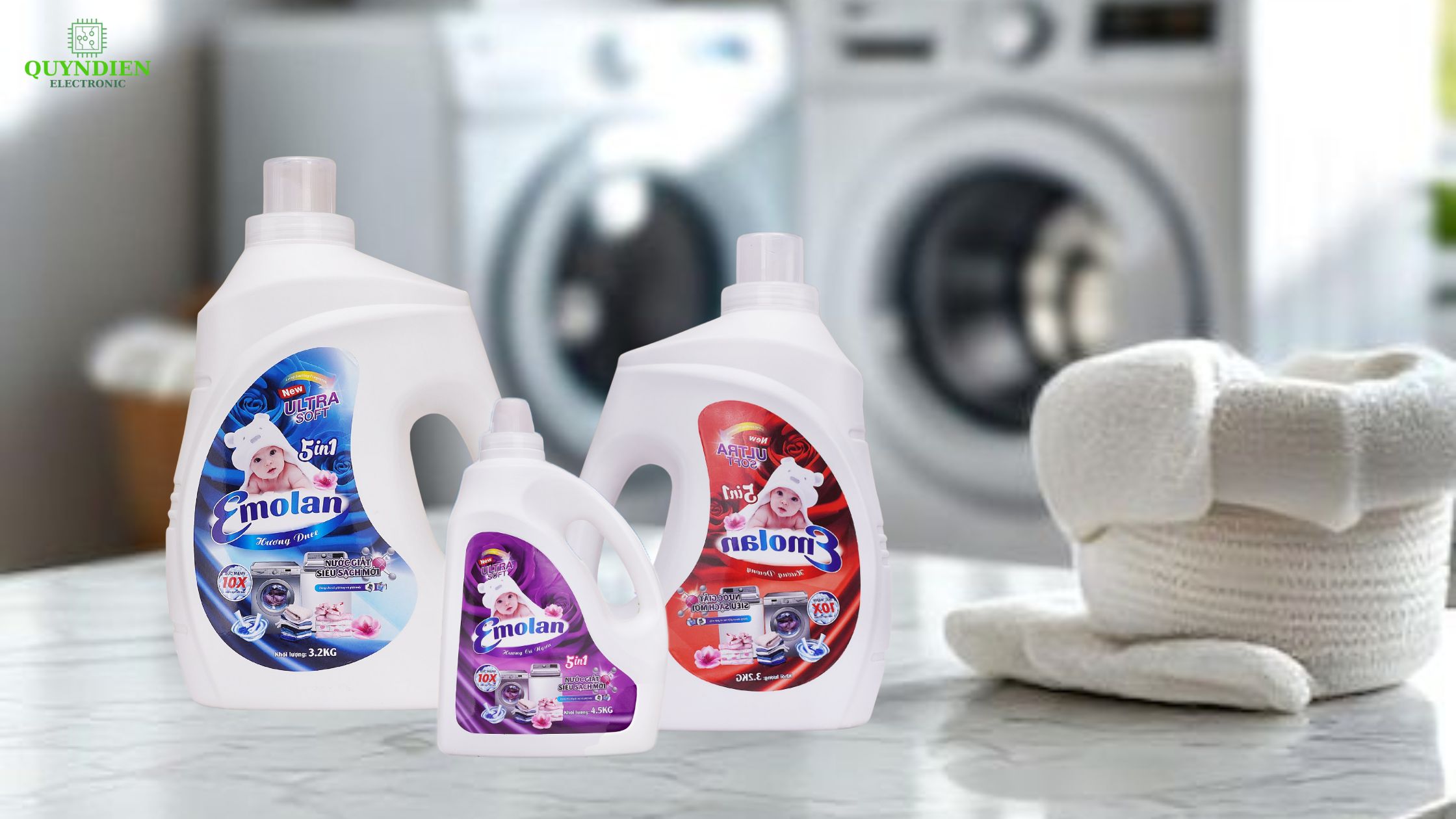 “Đánh bay vết bẩn cứng đầu – Giữ áo quần luôn như mới."