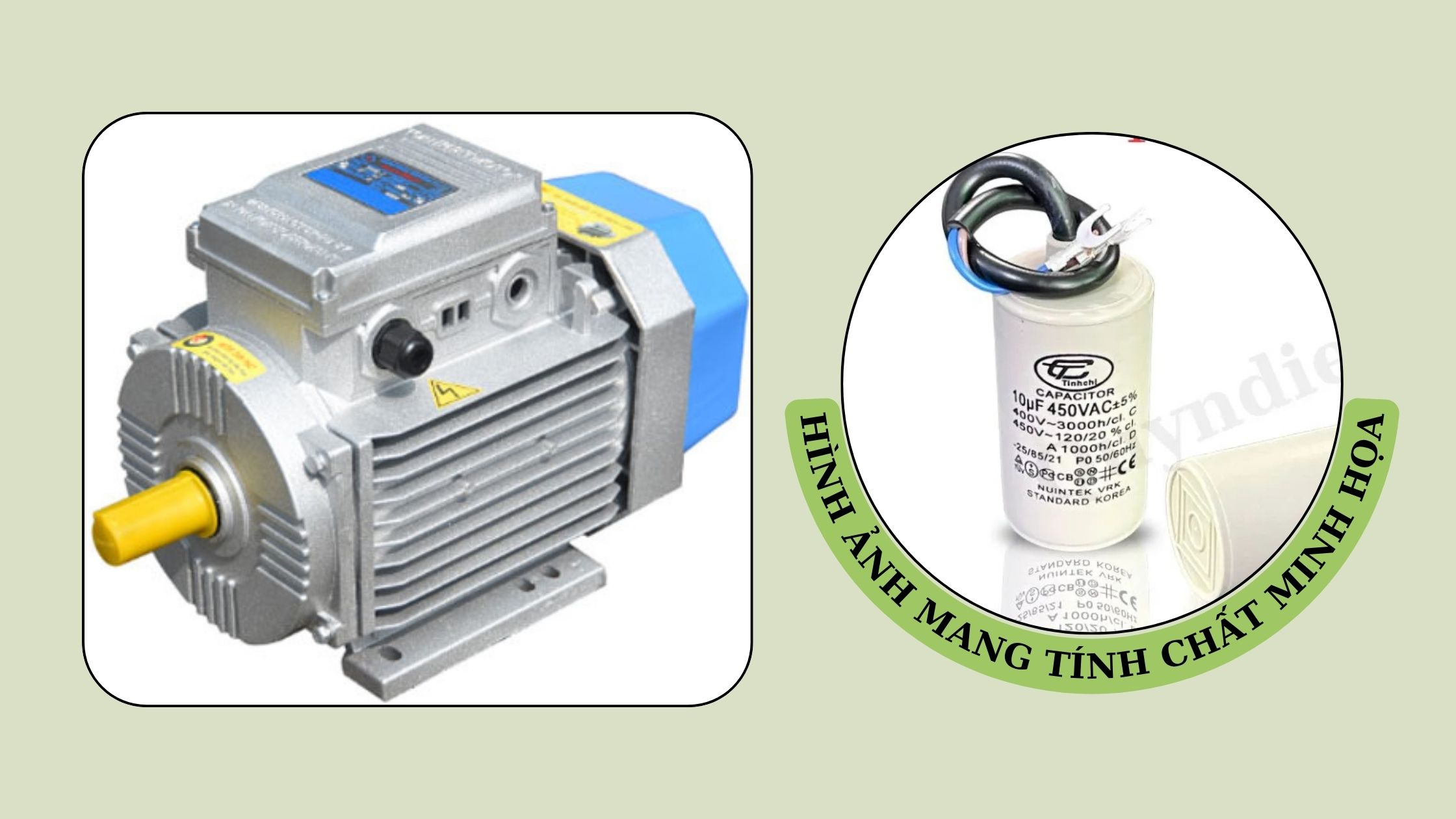 Tụ EUN SUNG dùng cho motor quạt, motor máy bơm, motor nén khí. Đảm bảo khởi động mạnh mẽ, chịu nhiệt cao và vận hành bền bỉ.