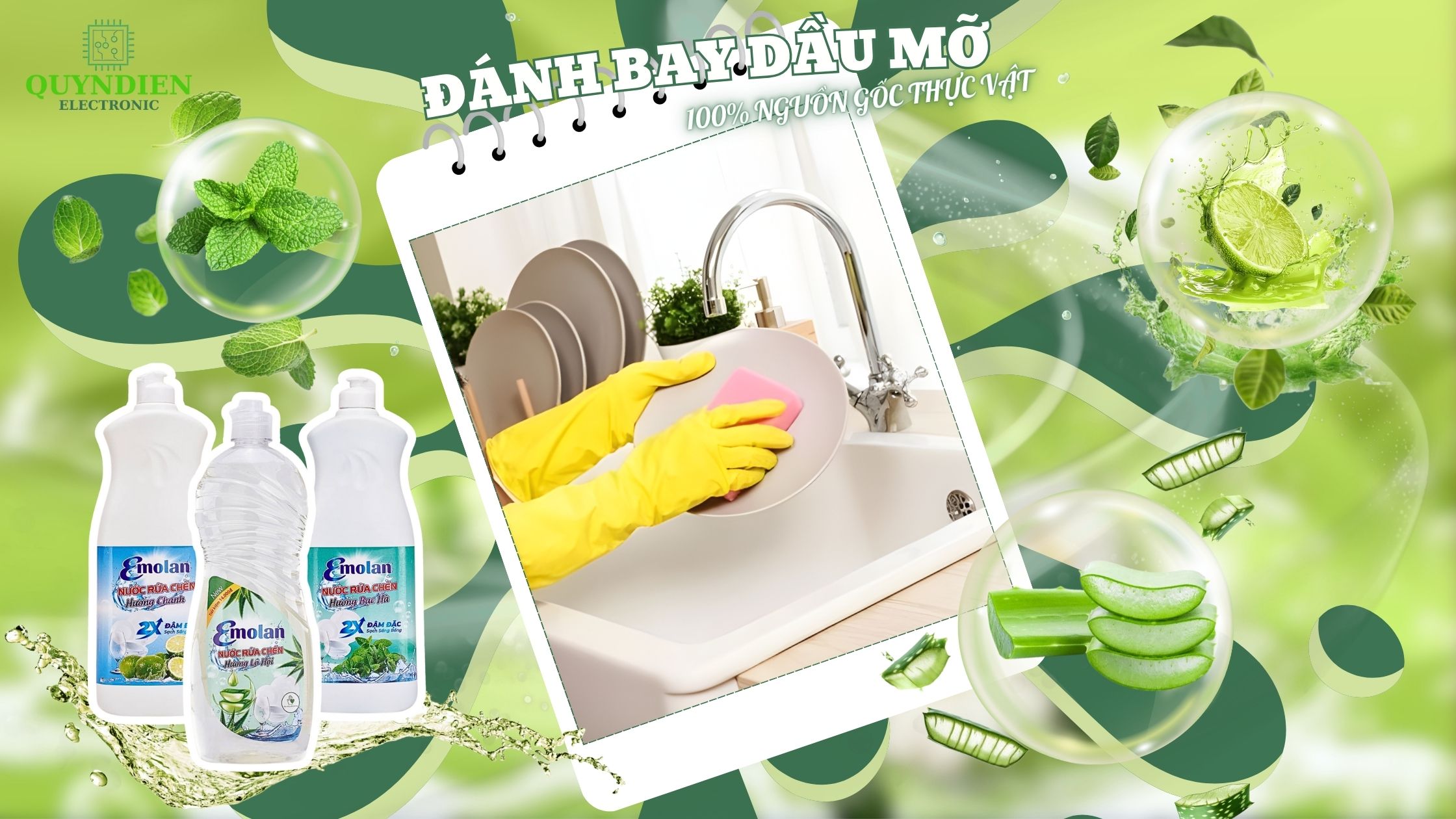 Thành phần lành tính từ thiên nhiên sẽ tốt cho sức khỏe của bạn hơn