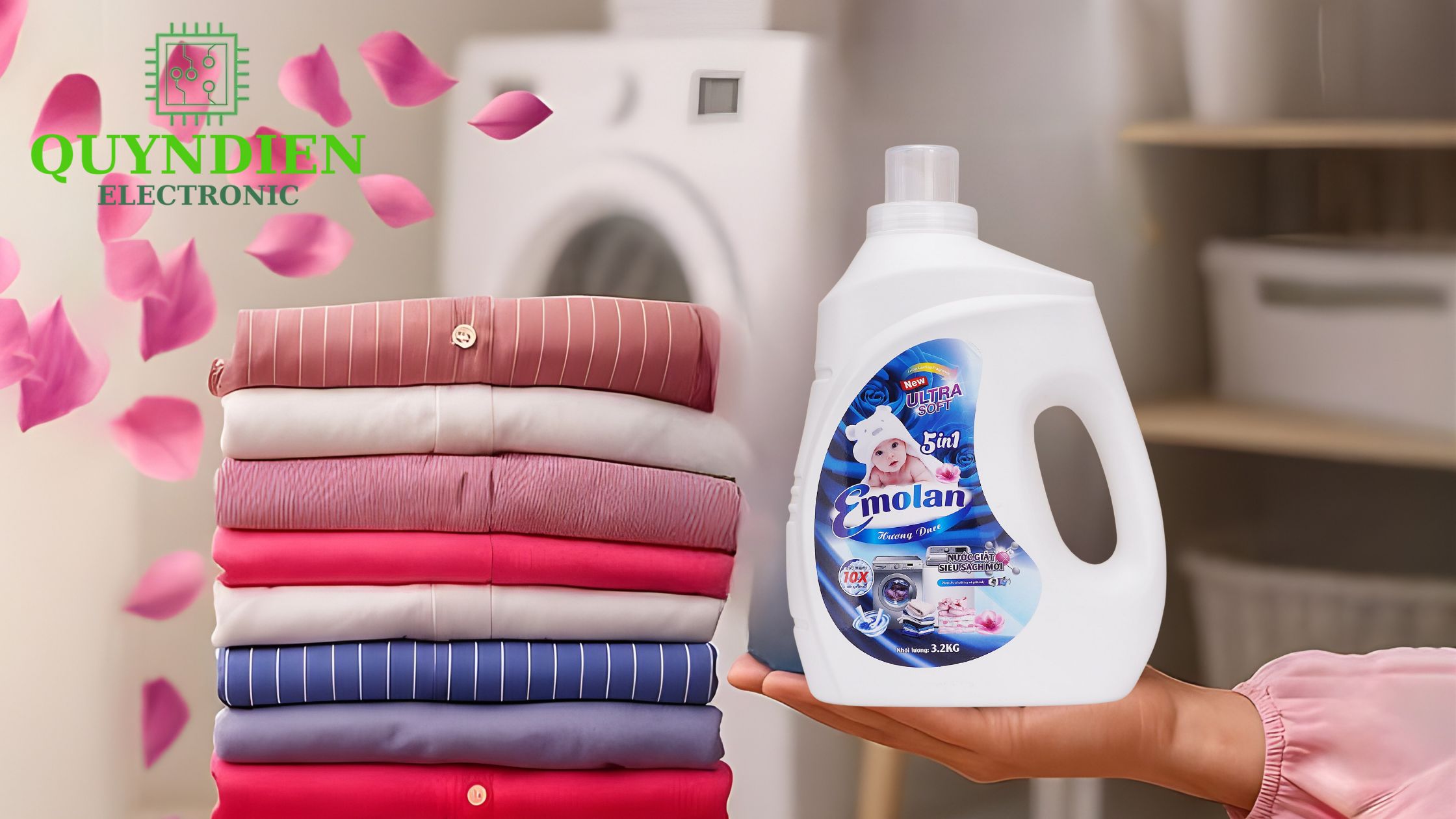 Áo quần luôn thơm mềm và ngăn nắp tạo cảm giác an tâm mỗi lần mở tủ đồ.