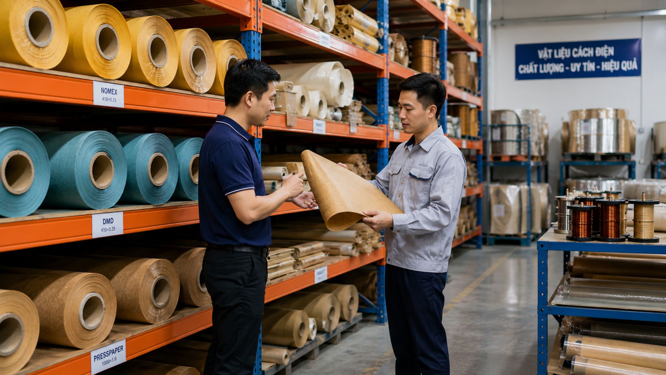Mua giấy cách điện chịu nhiệt tại Linh Kiện Quỳnh Diễn