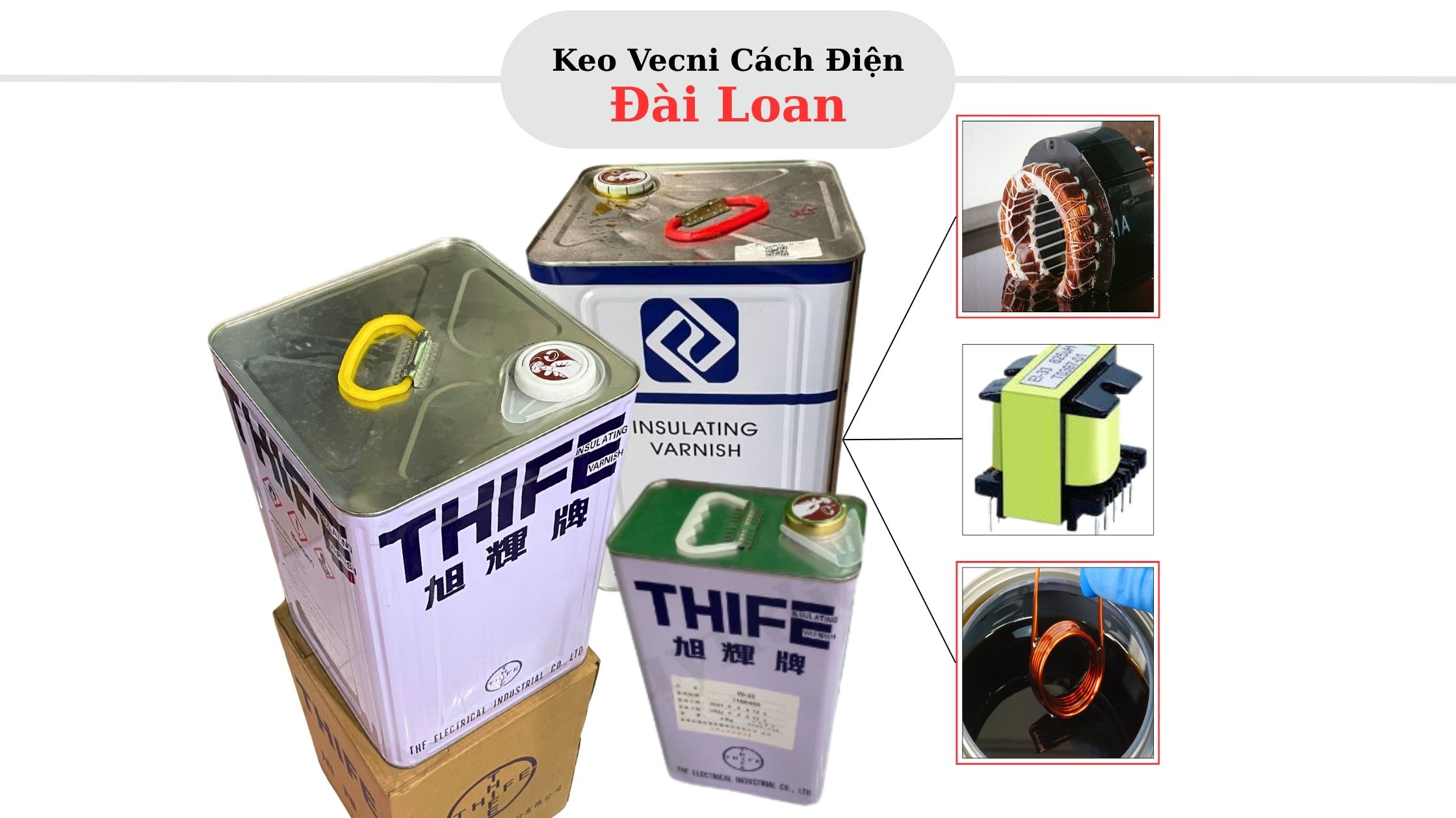 Mua vecni cách điện motor và sơn cách điện dây đồng chính hãng giúp tăng độ bền cuộn dây và bảo vệ motor hiệu quả