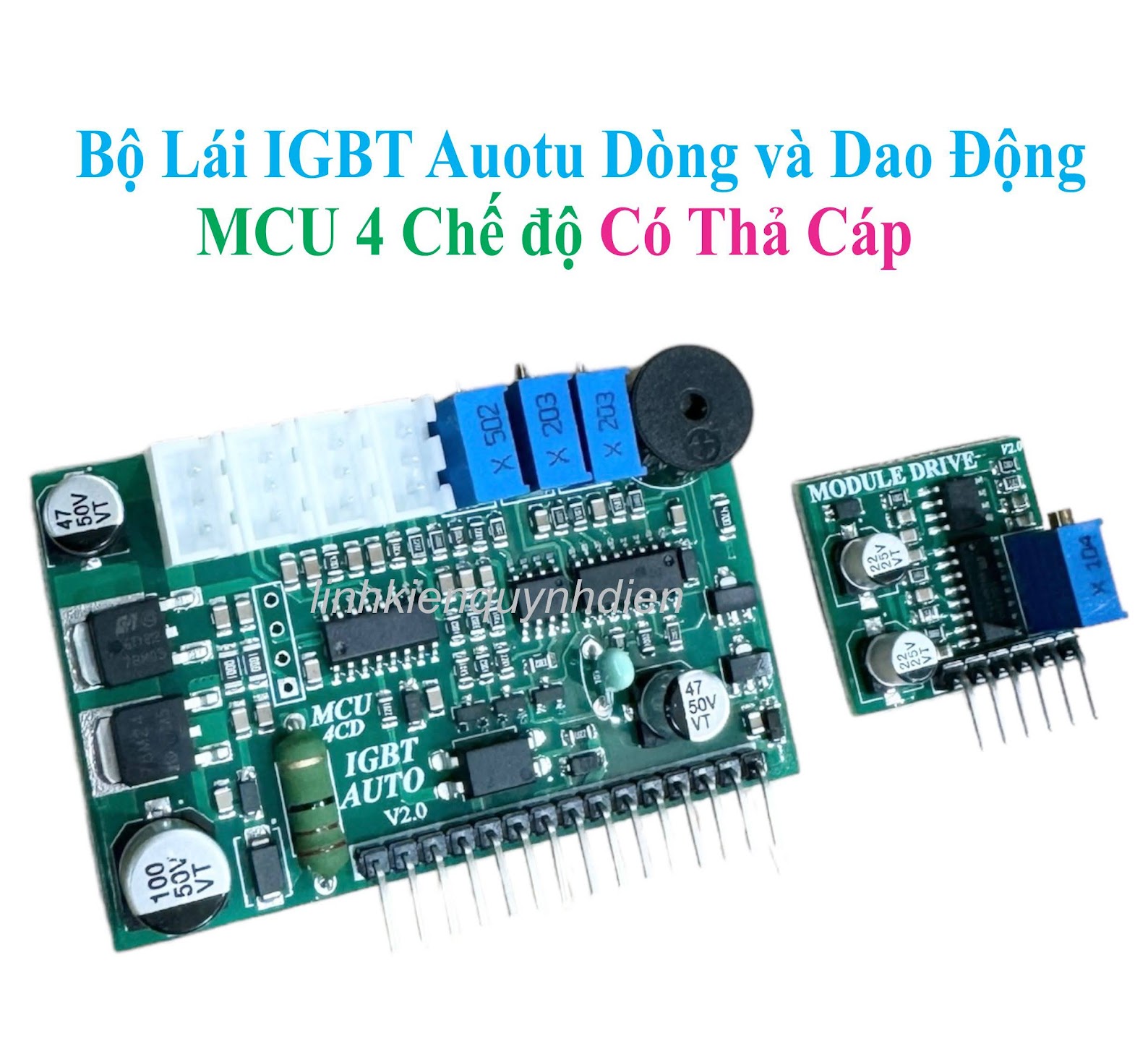 Mạch lái IGBT MCU 4 chế độ auto dòng