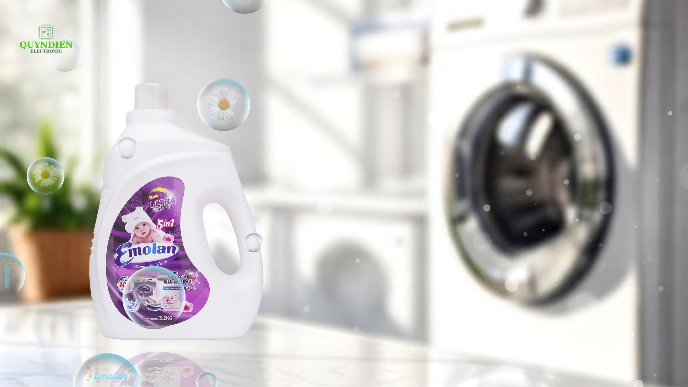 Bé yêu luôn thơm tho và mềm mại với nước giặt Emolan