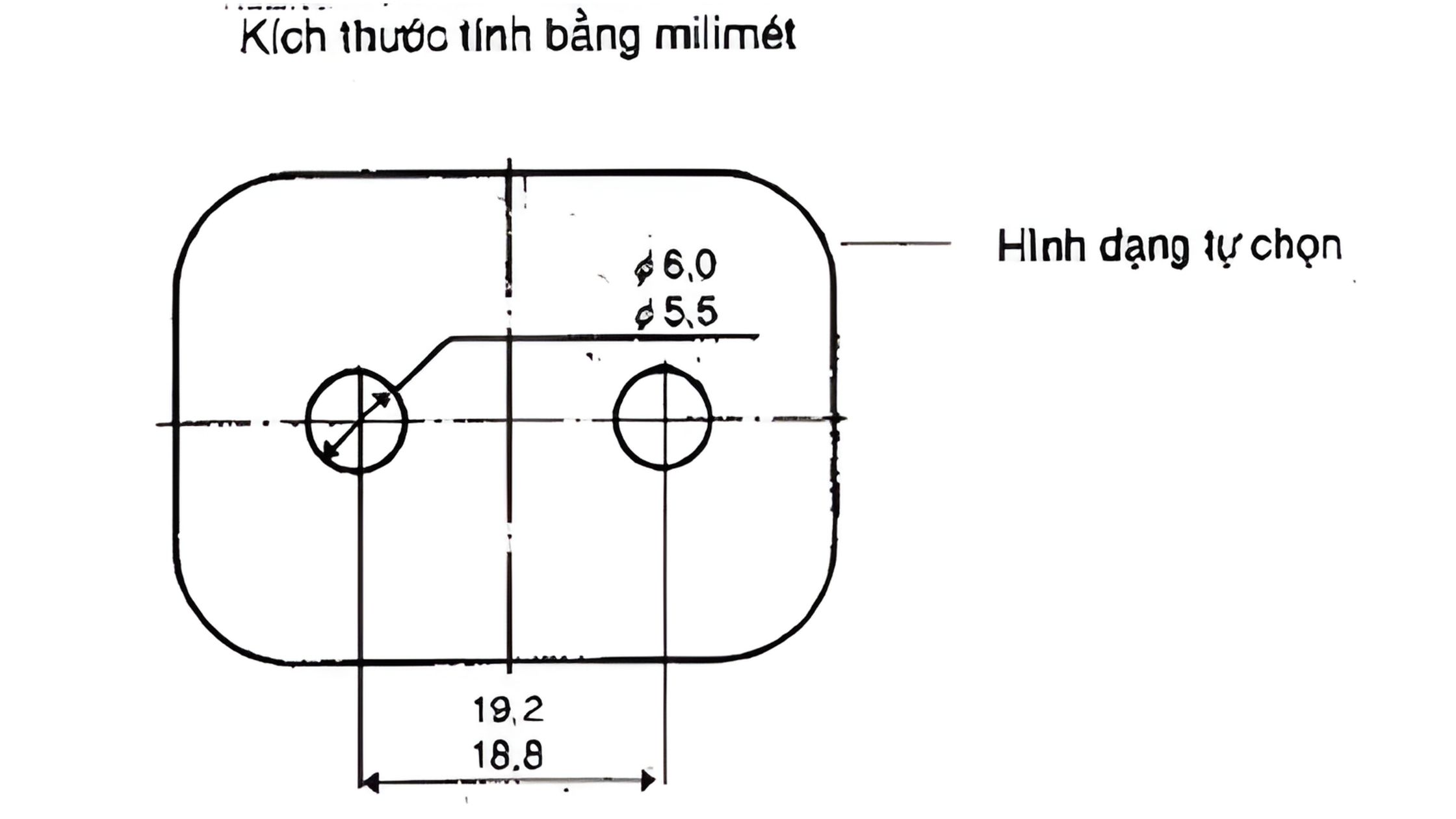 Tiêu chuẩn về kiểu ổ cắm được phép sử dụng