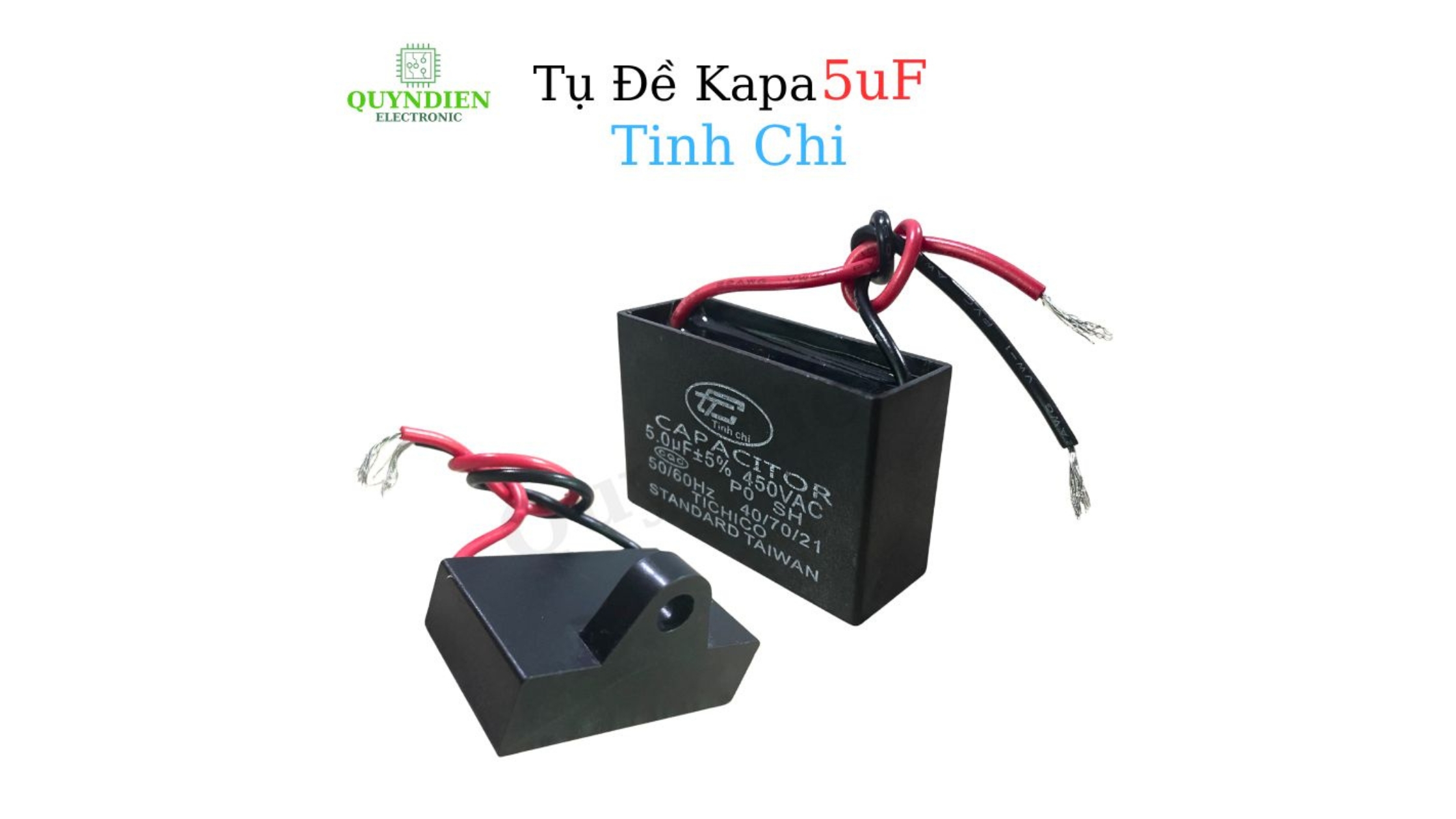 Sản phẩm tụ đề Kapa 5uF Tinh Chi tại Quỳnh Diễn Electronic