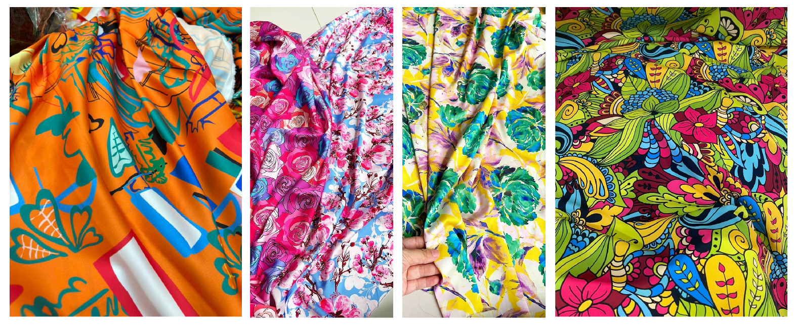 In vải cây - vải cuộn