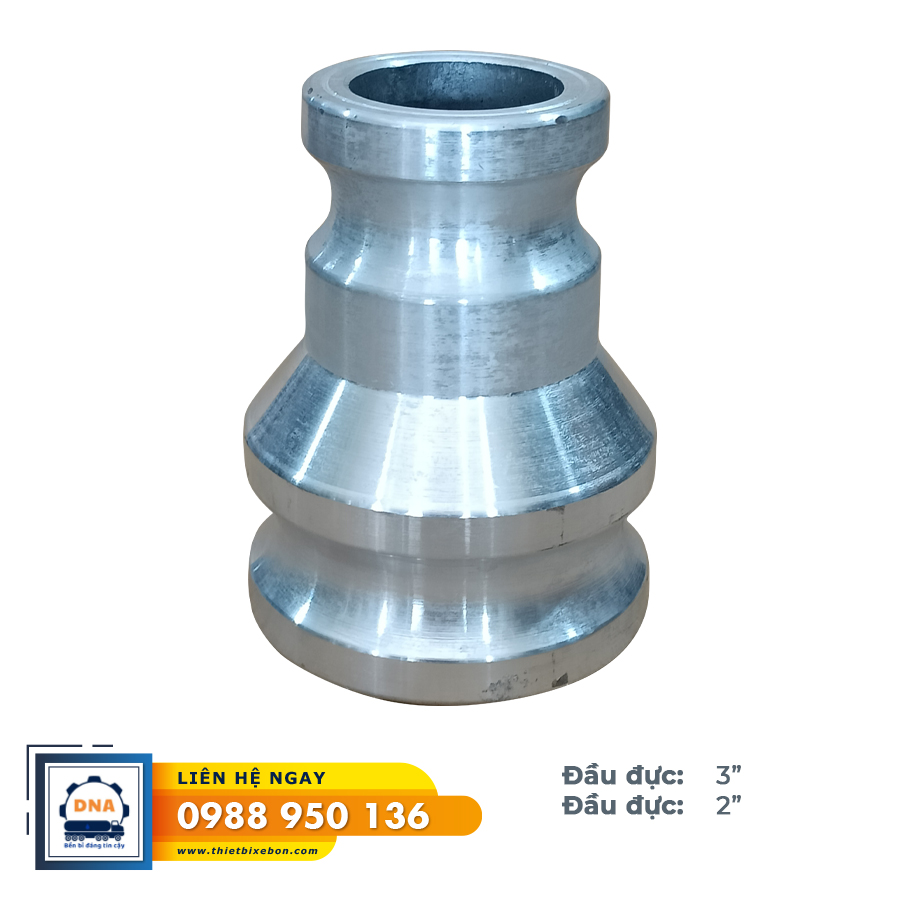 Khớp nối nhôm đầu đực 3"- đầu đực 2"