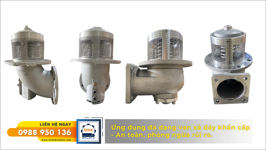 Hình minh họa: Van xả đáy khẩn cấp - DNA