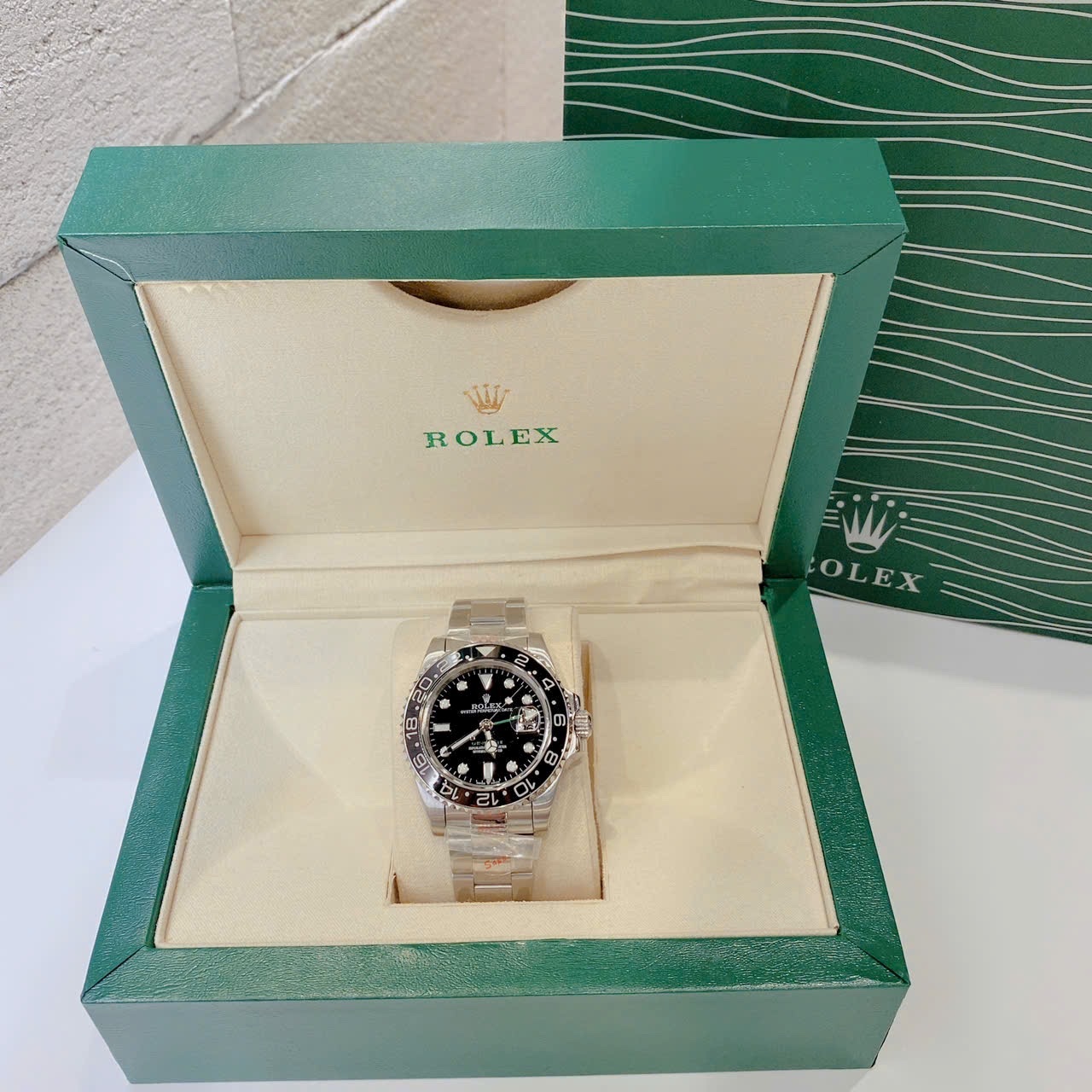 Đồng Hồ Rolex GMT Master II |Nam Giới |Niềng Số |Dây Kim Loại Silver |Máy Cơ (Automatic) |Size 40mm |donghogiatot.vn