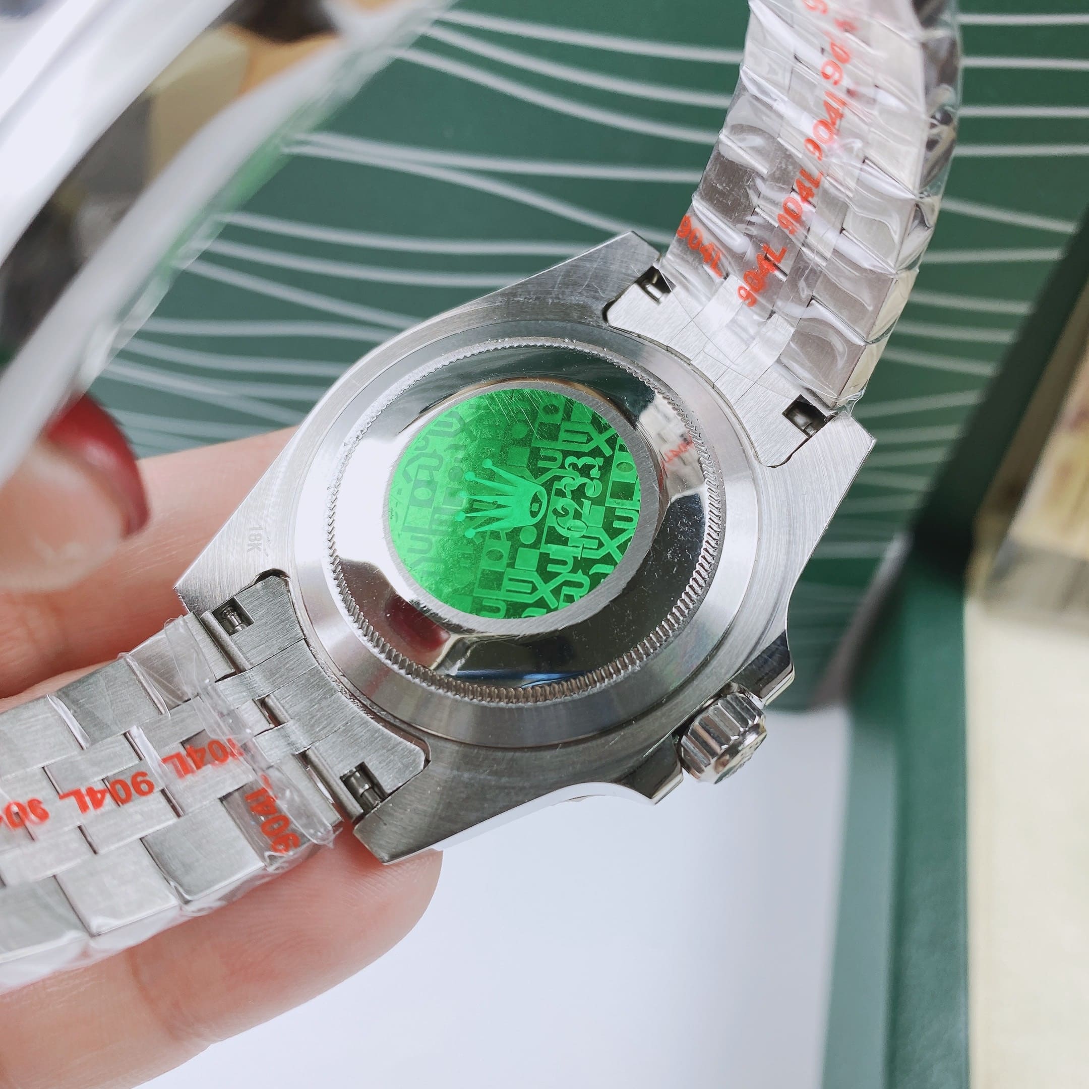 Đồng Hồ Rolex GMT Master II |Nam Giới |Niềng Xanh Đỏ |Dây Kim Loại Silver |Máy Cơ (Automatic) |Size 40mm |donghogiatot.vn