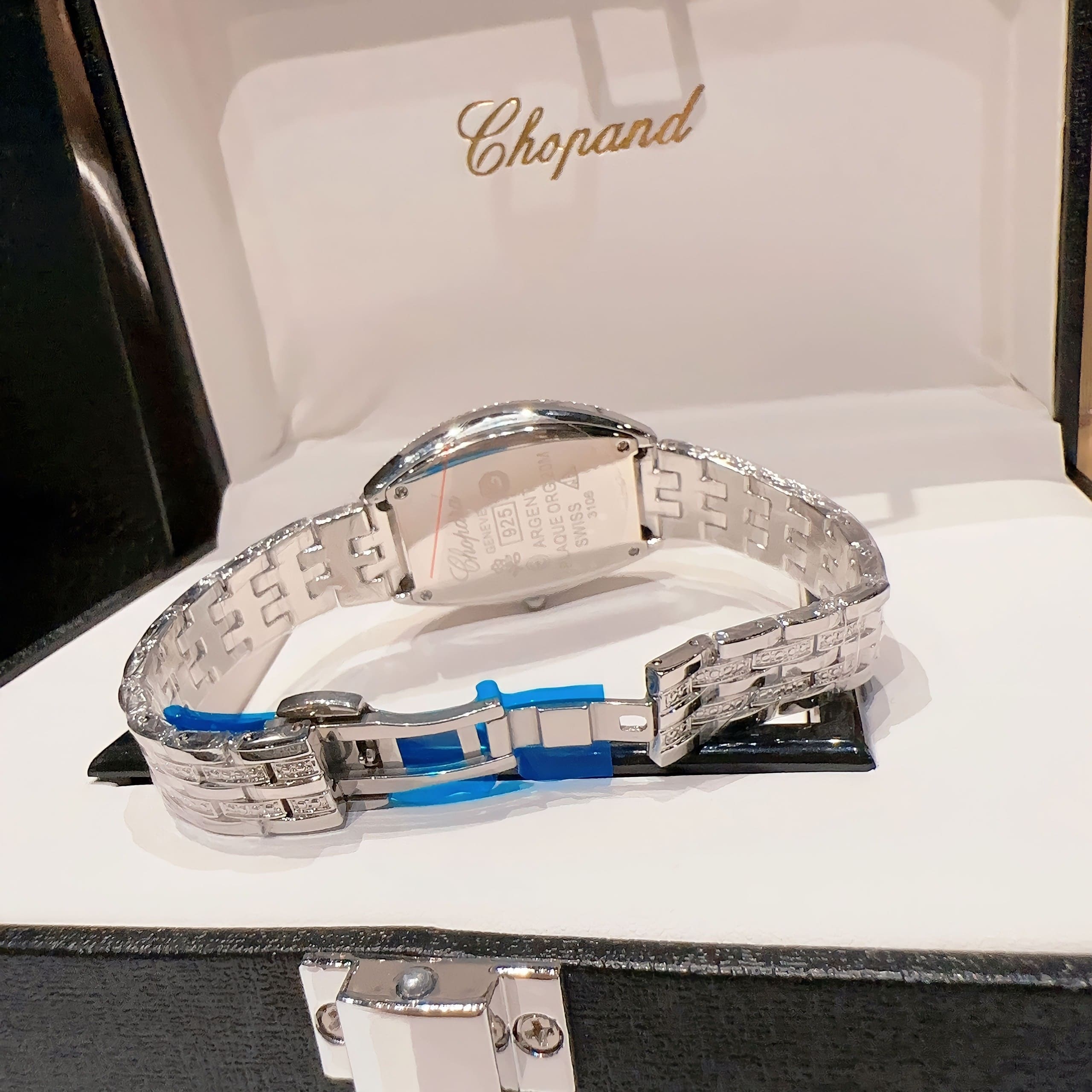 Đồng Hồ Chopard Tựa Franck Muller |Nữ Giới |Đính Đá |Dây Kim Loại Silver |Máy Pin (Quartz) |Size 34mm |donghogiatot.vn