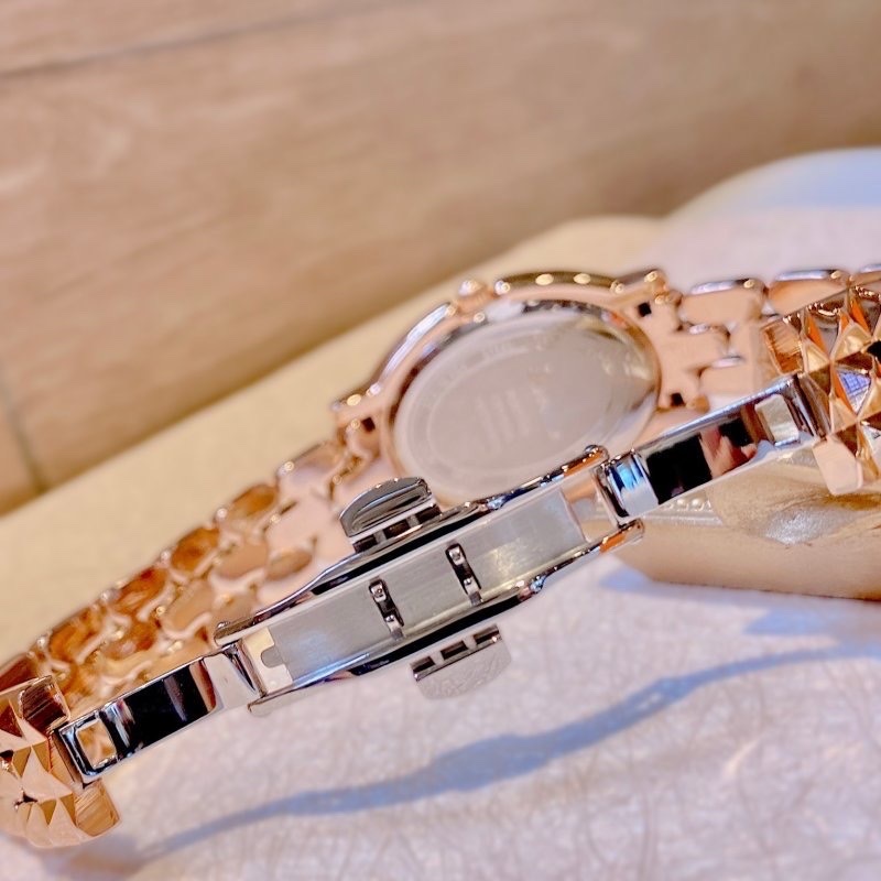 Đồng Hồ Davena Mặt Elip |Nữ Giới |Rose Gold |Full Đá |Dây Kim Loại |Máy Pin (Quartz) |Size 35mm |donghogiatot.vn