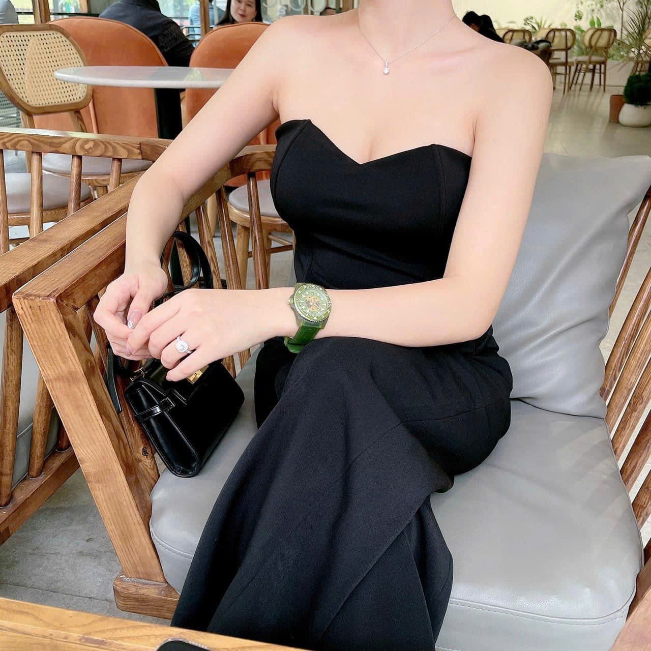 Đồng Hồ Gucci Dive-Rubber |Unisex |Lộ Máy |Dây Cao Su Xanh Lá |Máy Cơ (Automatic) |Size 40mm |donghogiatot.vn