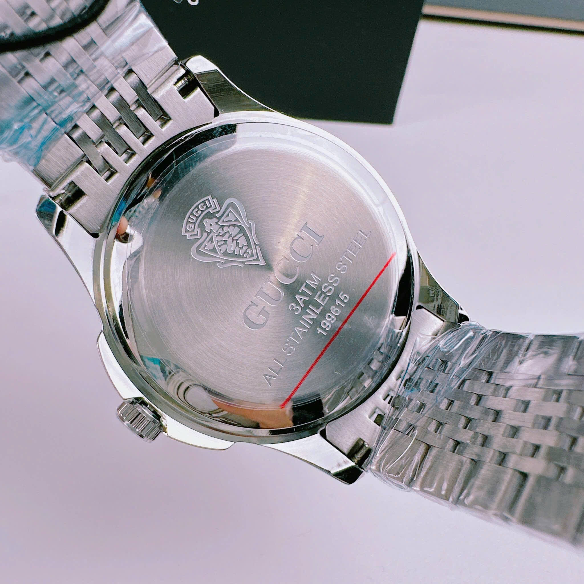 Đồng Hồ Gucci G-Timeless |Nam Giới |Mặt Nâu |Dây Kim Loại Silver |Máy Pin (Quartz) |Size 38mm |donghogiatot.vn