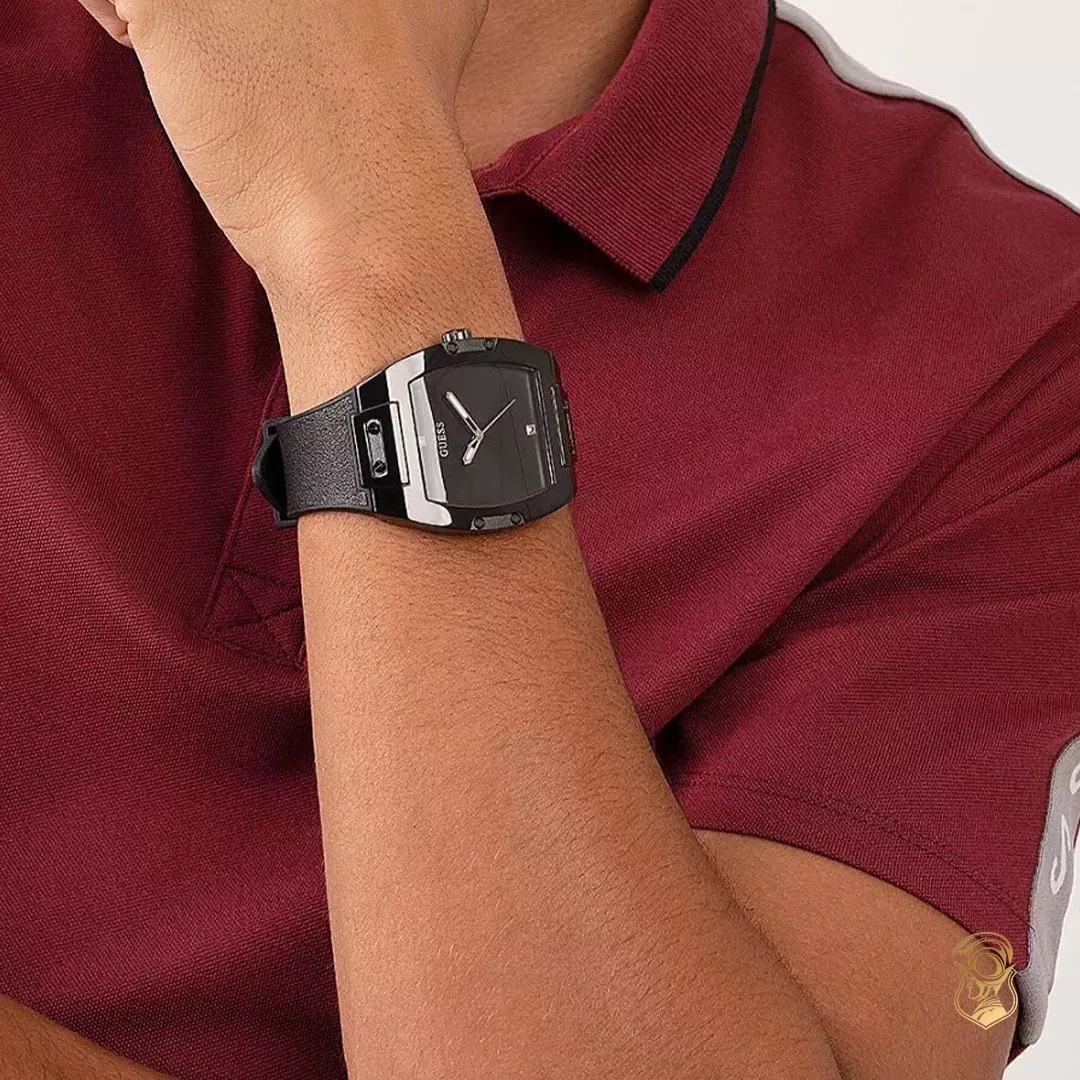 Đồng Hồ Guess Phoenix |Nam Giới |Mặt Chữ Nhật |Dây Cao Su Đen |Máy Pin (Quartz) |Size 43x51mm |donghogiatot.vn