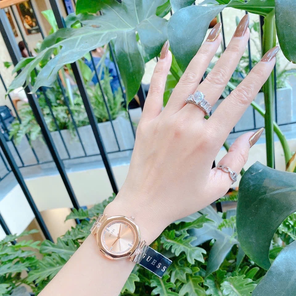 Đồng Hồ Guess Rumour |Nữ Giới |Rose Gold |Dây Kim Loại |Máy Pin (Quartz) |Size 34mm |donghogiatot.vn