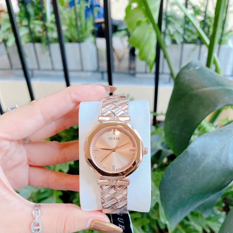Đồng Hồ Guess Rumour |Nữ Giới |Rose Gold |Dây Kim Loại |Máy Pin (Quartz) |Size 34mm |donghogiatot.vn