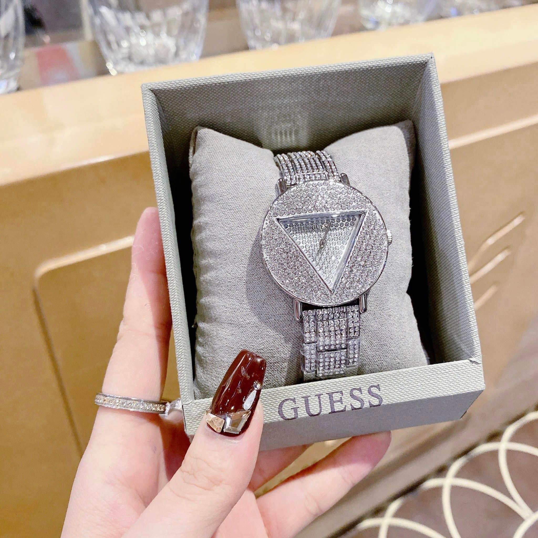 Đồng Hồ Guess Ladies Trend |Nữ Giới |Trắng Silver |Dây Kim Loại |Máy Pin (Quartz) |Size 36mm |donghogiatot.vn