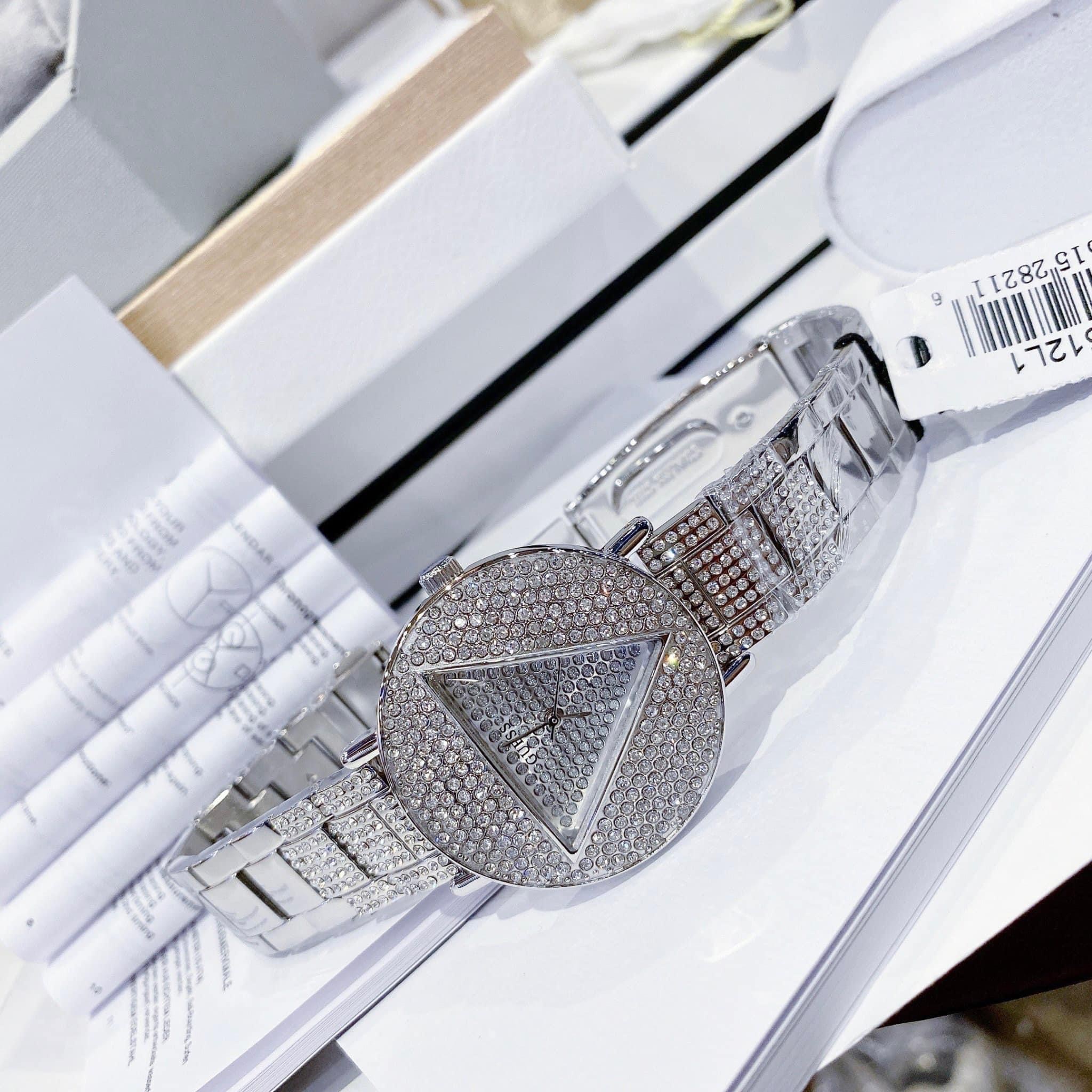 Đồng Hồ Guess Ladies Trend |Nữ Giới |Trắng Silver |Dây Kim Loại |Máy Pin (Quartz) |Size 36mm |donghogiatot.vn