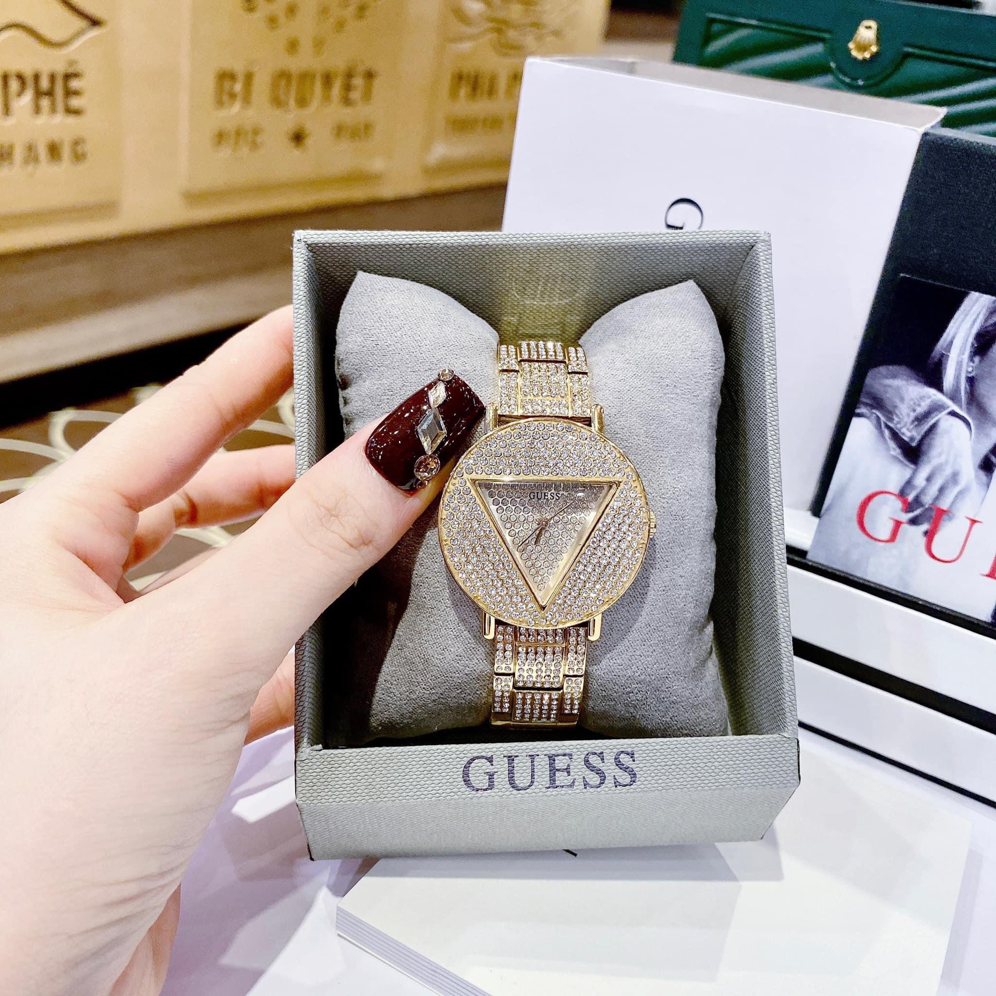 Đồng Hồ Guess Ladies Trend |Nữ Giới |Vàng Gold |Dây Kim Loại |Máy Pin (Quartz) |Size 36mm |donghogiatot.vn