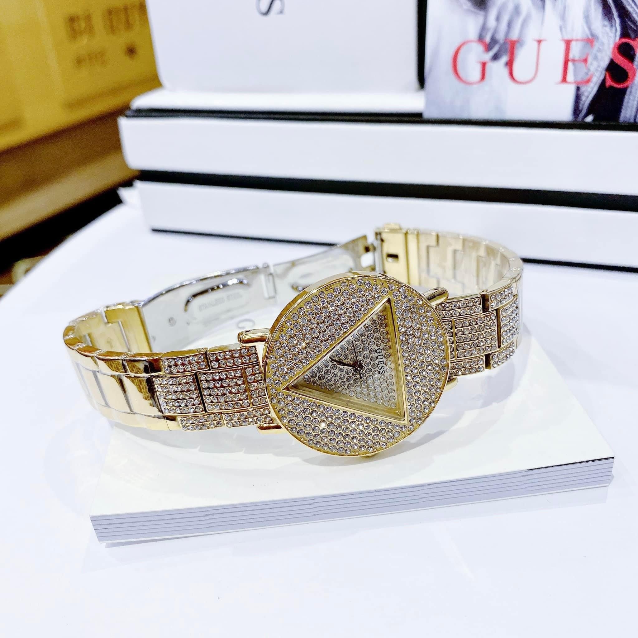 Đồng Hồ Guess Ladies Trend |Nữ Giới |Vàng Gold |Dây Kim Loại |Máy Pin (Quartz) |Size 36mm |donghogiatot.vn