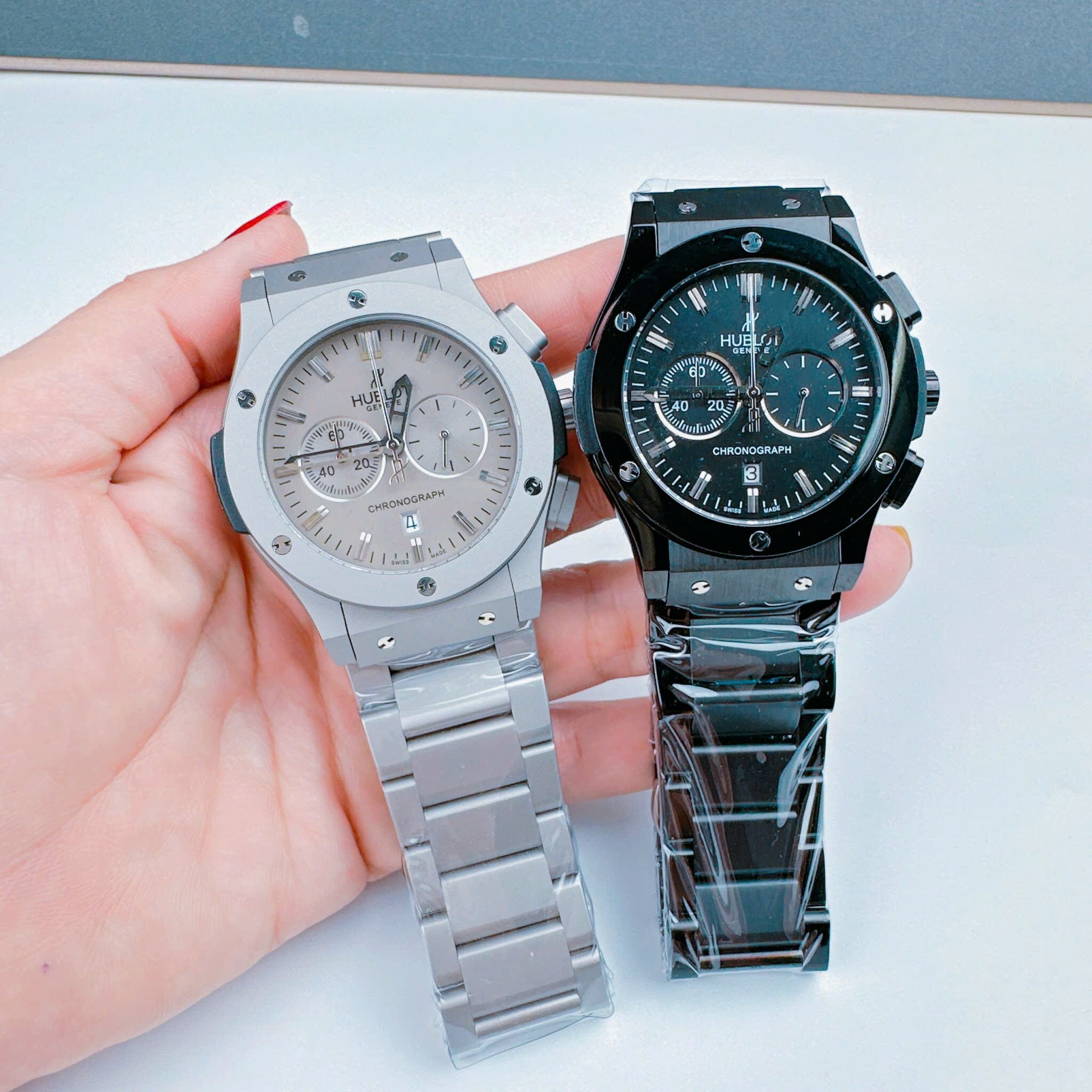 Đồng Hồ Hublot Classic |Nam Giới |6 Kim |Dây Kim Loại Xám |Máy Pin (Máy Quartz) |Size 42mm |donghogiatot.vn