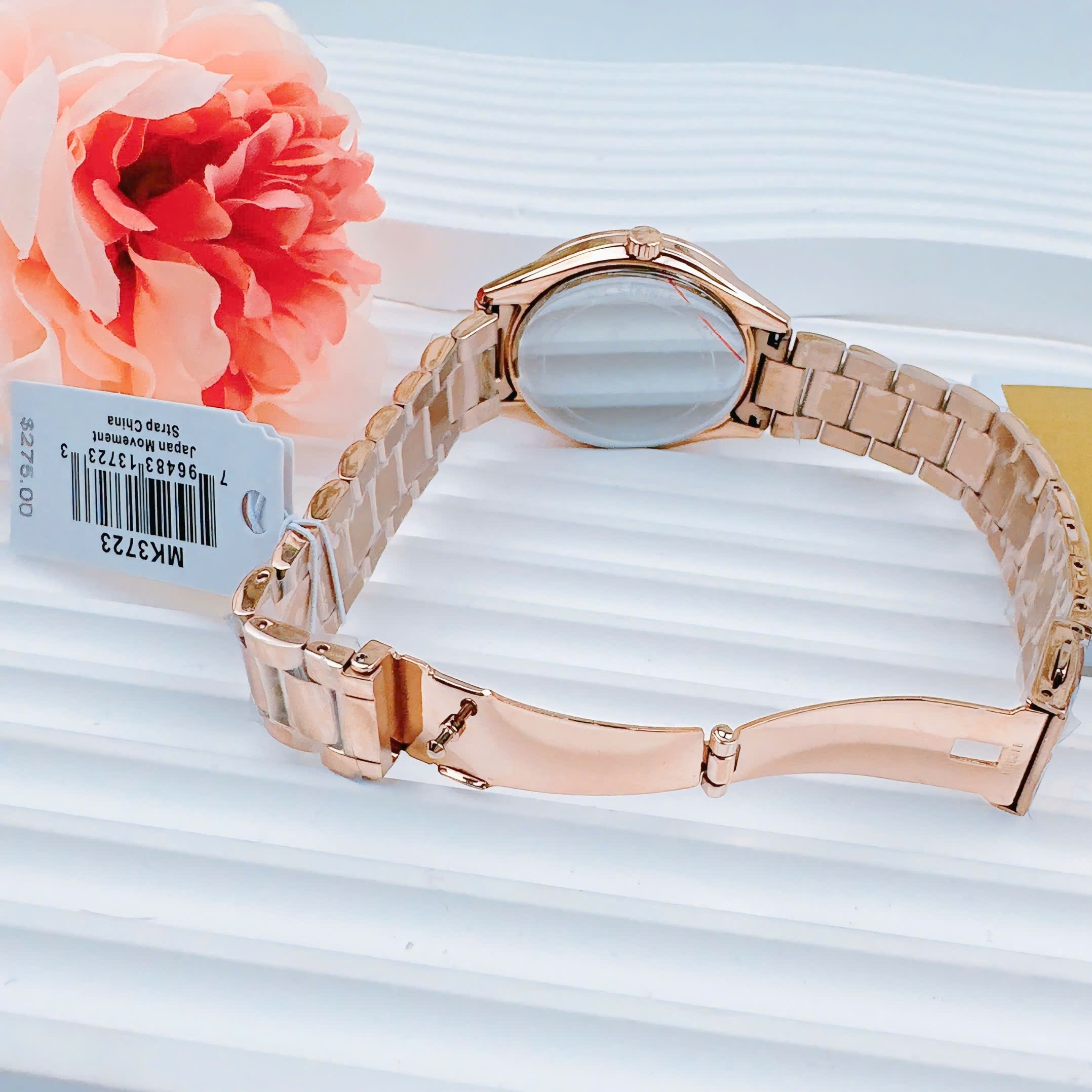 Đồng Hồ Michael Kors Bầu Trời Sao |Nữ Giới |Mặt Xanh Dương |Dây Kim Loại Rose Gold |Máy Pin (Quartz) |Size 38mm |donghogiatot.vn