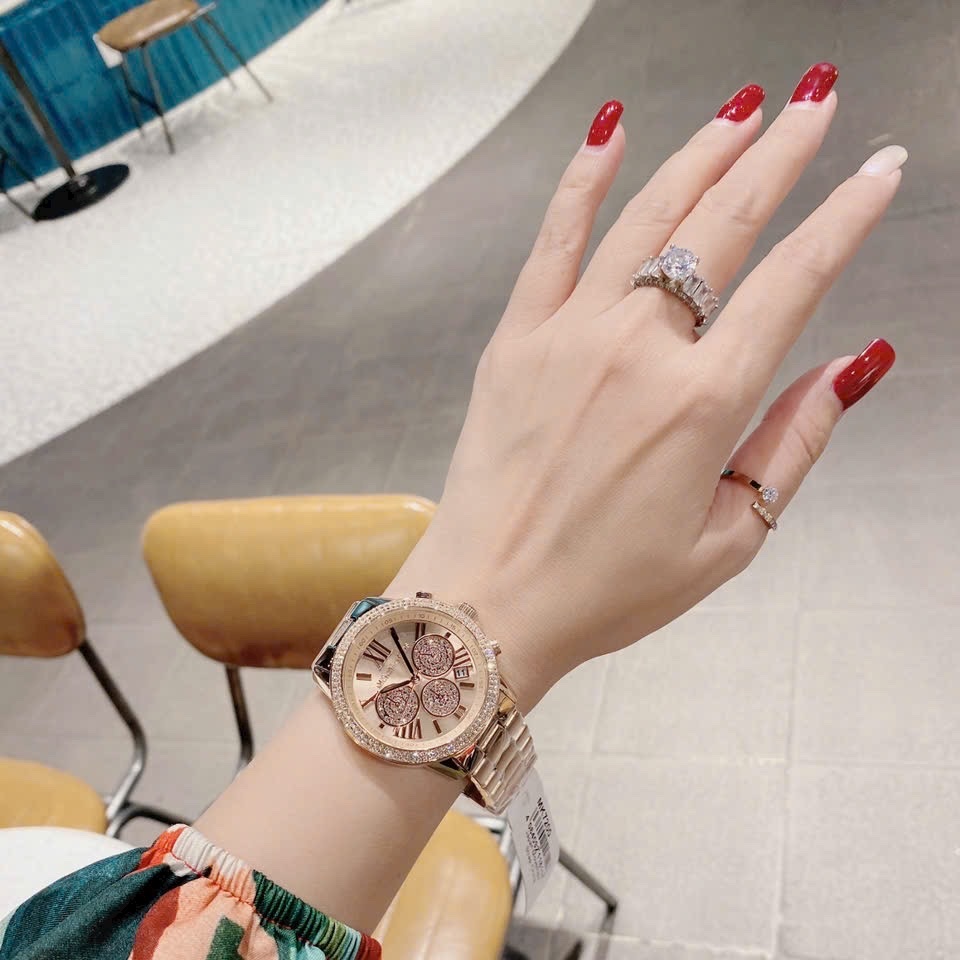 Đồng Hồ Michael Kors Bryn |Nữ Giới |Chronograph |Dây Kim Loại Rose Gold |Máy Pin (Quartz) |Size 40mm |donghogiatot.vn