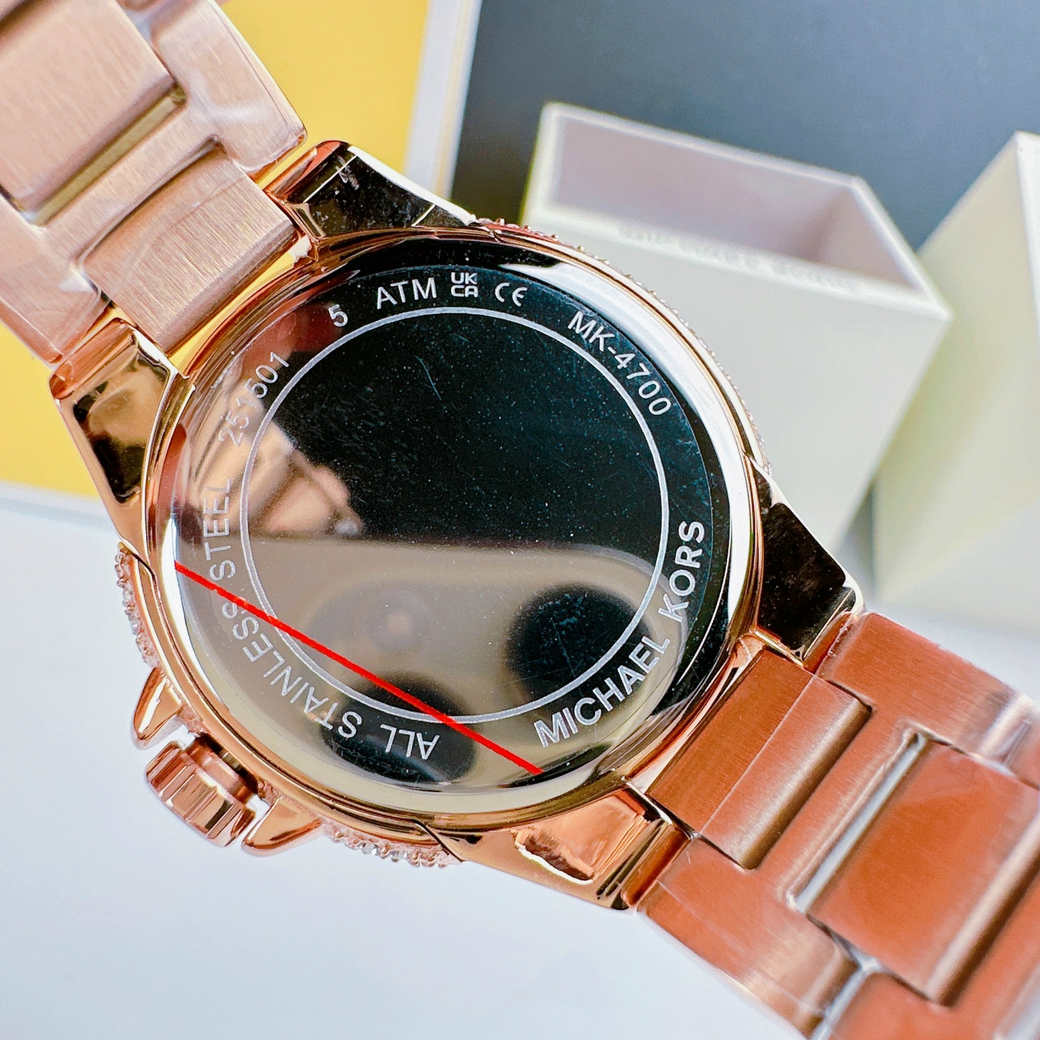 Đồng Hồ Michael Kors Camille |Nữ Giới |Rose Gold |Đính Đá |Dây Kim Loại |Máy Pin (Quartz) |Size 33mm |donghogiatot.vn