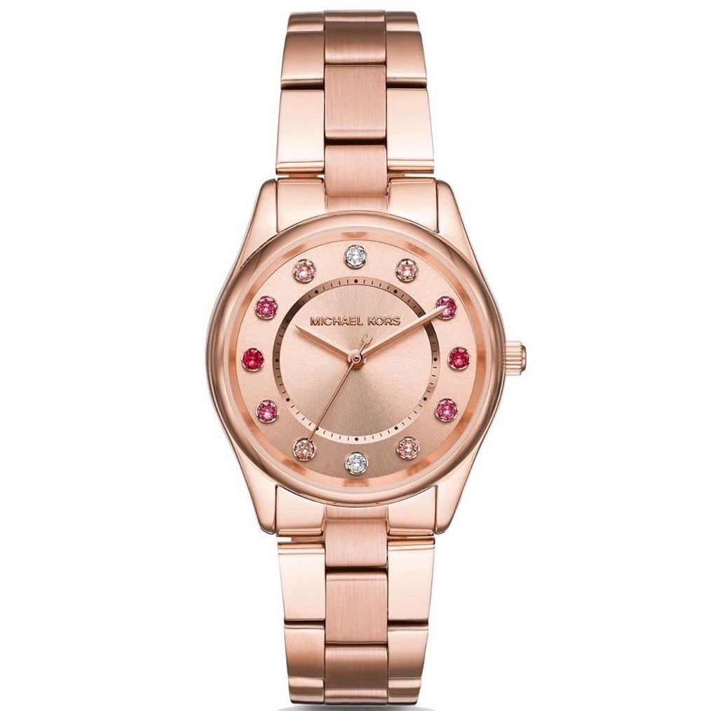 Đồng Hồ Michael Kors Dáng Fendi |Nữ Giới |Dây Kim Loại |Rose Gold |Máy Pin (Quartz) |Size 34mm |donghogiatot.vn