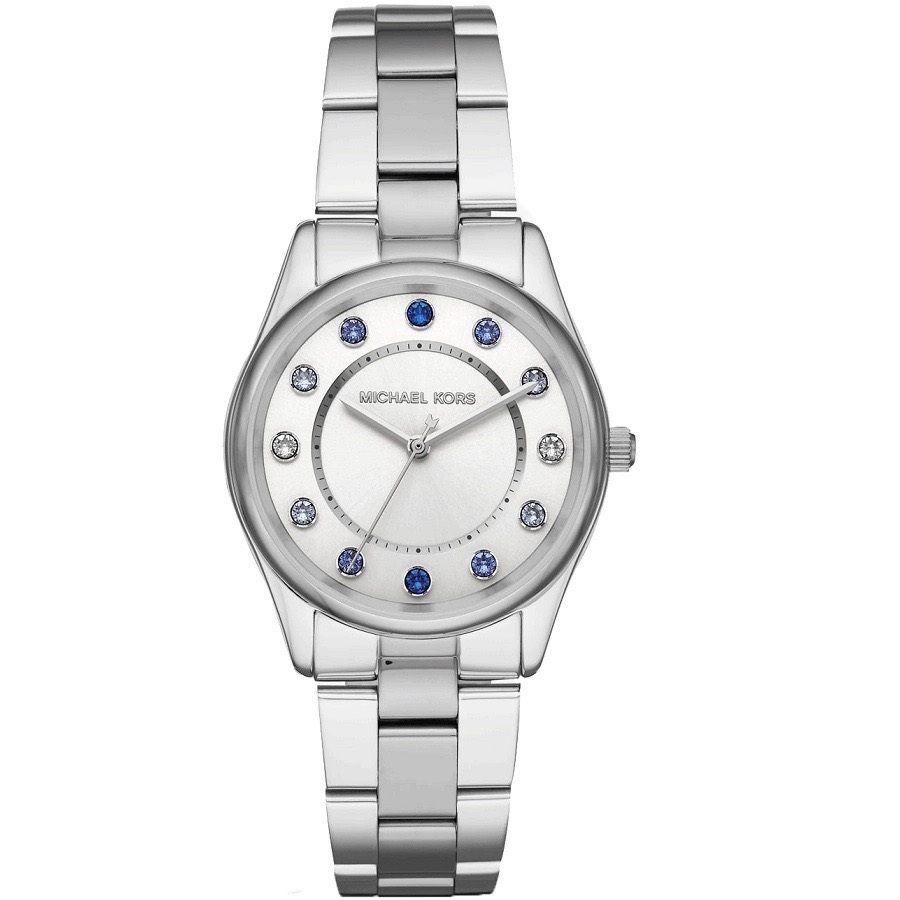 Đồng Hồ Michael Kors Dáng Fendi |Nữ Giới |Dây Kim Loại |Trắng Silver |Máy Pin (Quartz) |Size 34mm |donghogiatot.vn