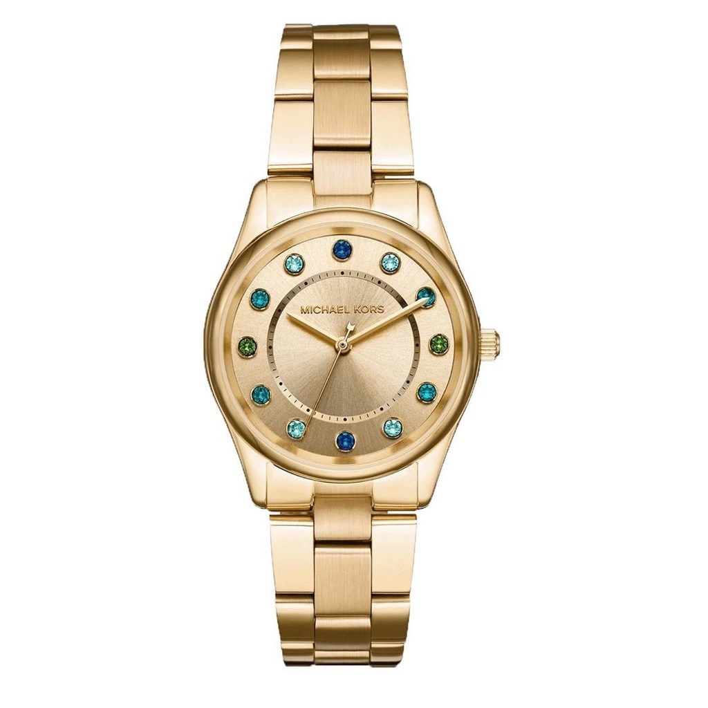 Đồng Hồ Michael Kors Dáng Fendi |Nữ Giới |Dây Kim Loại |Vàng Gold |Máy Pin (Quartz) |Size 34mm |donghogiatot.vn