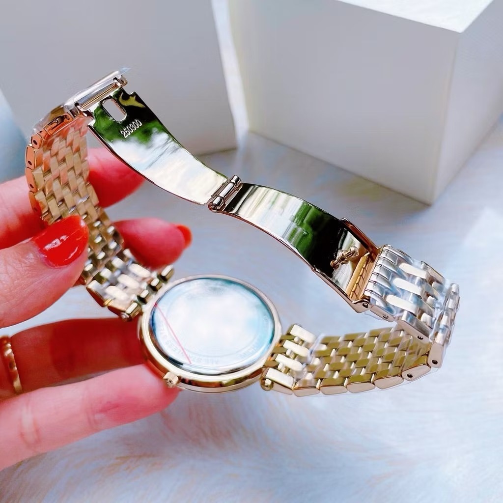 Đồng Hồ Michael Kors Darci |Nữ Giới |Đính Đá Swarovski |Dây Kim Loại Vàng Gold |Máy Pin (Quartz) |Size 39mm |Donghogiatot.vn