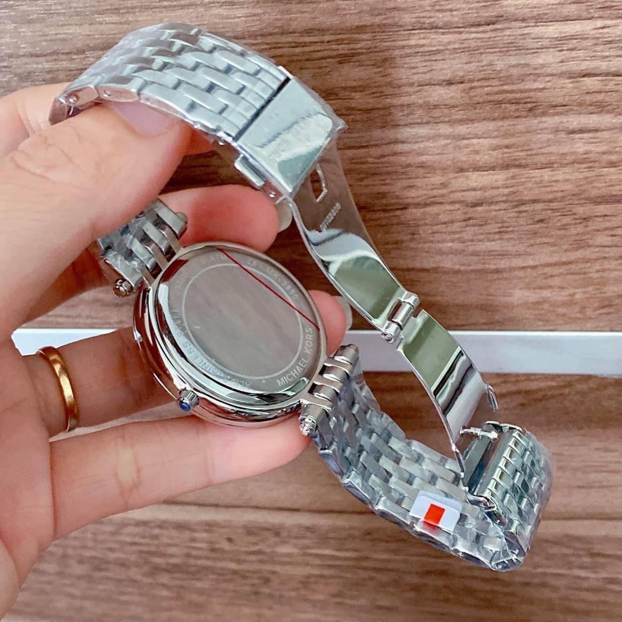 Đồng Hồ Michael Kors Darci |Nữ Giới |Mặt Full Đá Tím |Dây Kim Loại |Máy Pin (Quartz) |Size 38mm |donghogiatot.vn