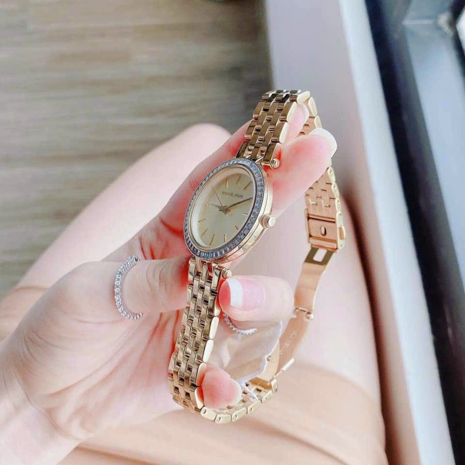 Đồng Hồ Michael Kors Darci |Nữ Giới |Vàng Gold |Dây Kim Loại |Máy Pin (Quartz) |Size 33mm |Donghogiatot.vn