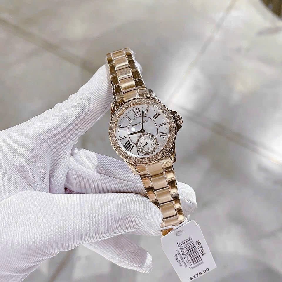 Đồng Hồ Michael Kors Everest |Nữ Giới |Vàng Gold |Dây Kim Loại |Máy Pin (Quartz) |Size 33mm |donghogiatot.vn