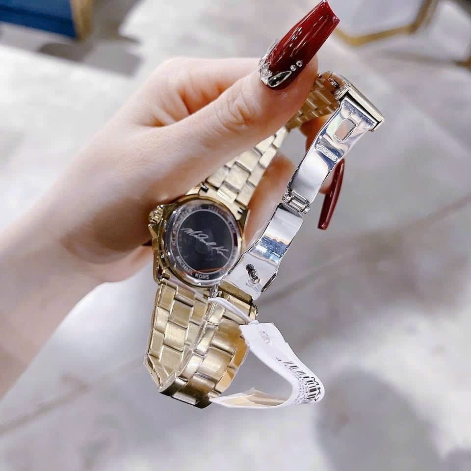 Đồng Hồ Michael Kors Everest |Nữ Giới |Vàng Gold |Dây Kim Loại |Máy Pin (Quartz) |Size 33mm |donghogiatot.vn