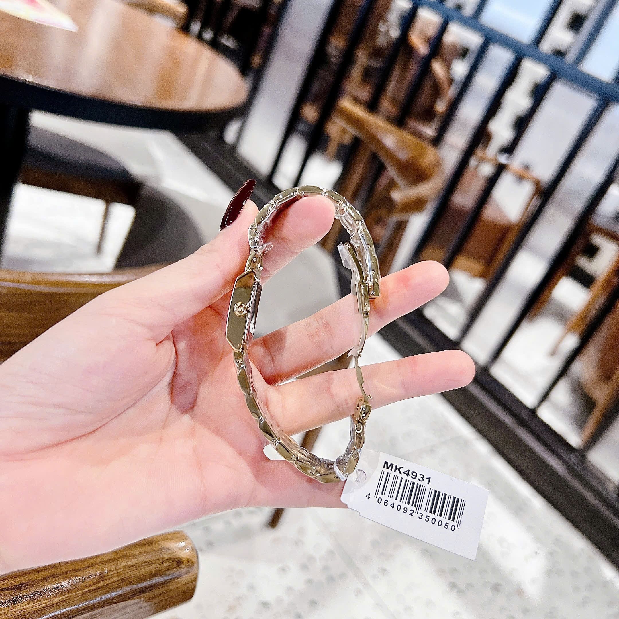 Đồng Hồ Micheal Kors Georgie |Nữ Giới |Mặt Vuông |Dây Kim Loại Vàng Gold |Máy Pin (Quartz) |Size 20mm |donghogiatot.vn